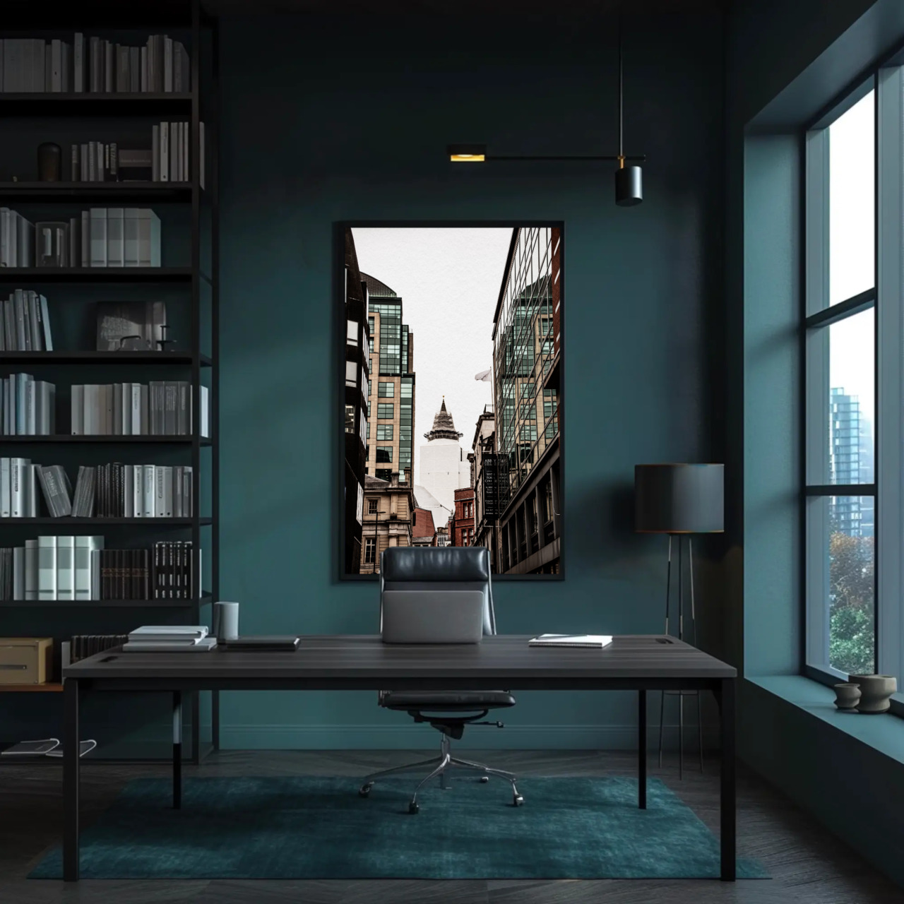 Urban Architecture Fine Art Print with Passepartout Frame product thumbnail image Urban Architecture Fine Art Print with Passepartout Frame product thumbnail image