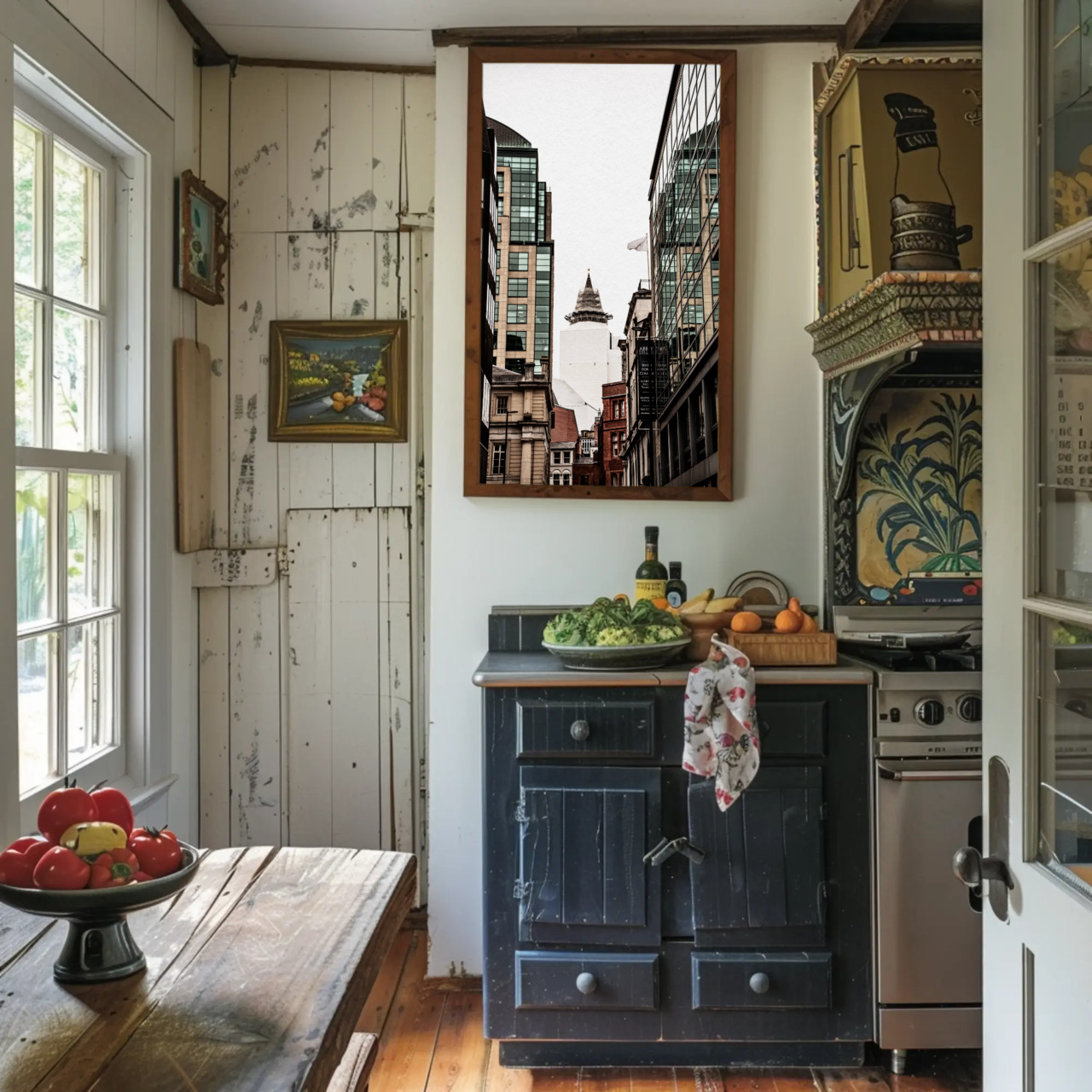 Urban Architecture Fine Art Print with Passepartout Frame product thumbnail image Urban Architecture Fine Art Print with Passepartout Frame product thumbnail image