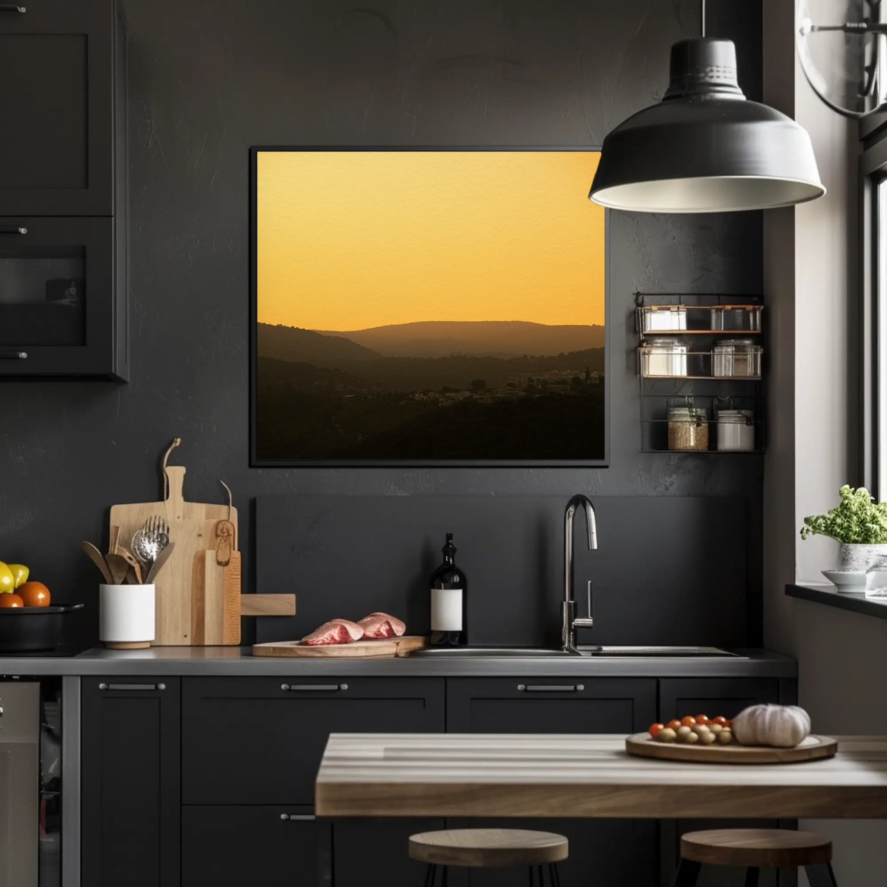 Framed Fine Art Prints - Sunset Landscape product thumbnail image Framed Fine Art Prints - Sunset Landscape product thumbnail image