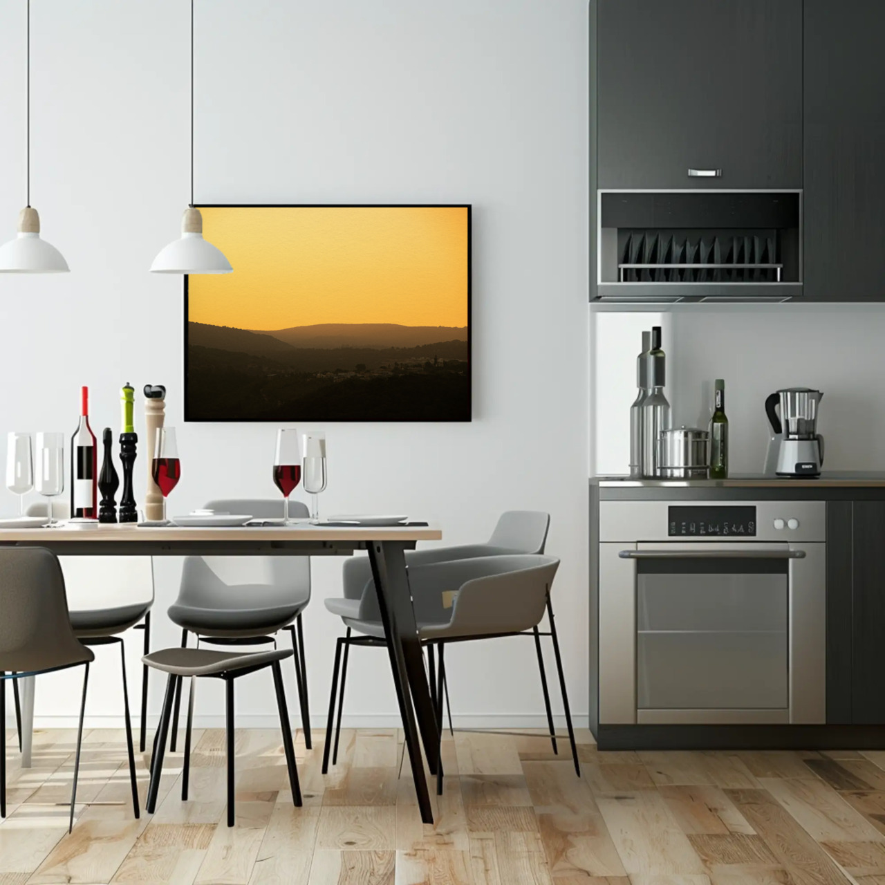 Framed Fine Art Prints - Sunset Landscape product thumbnail image Framed Fine Art Prints - Sunset Landscape product thumbnail image