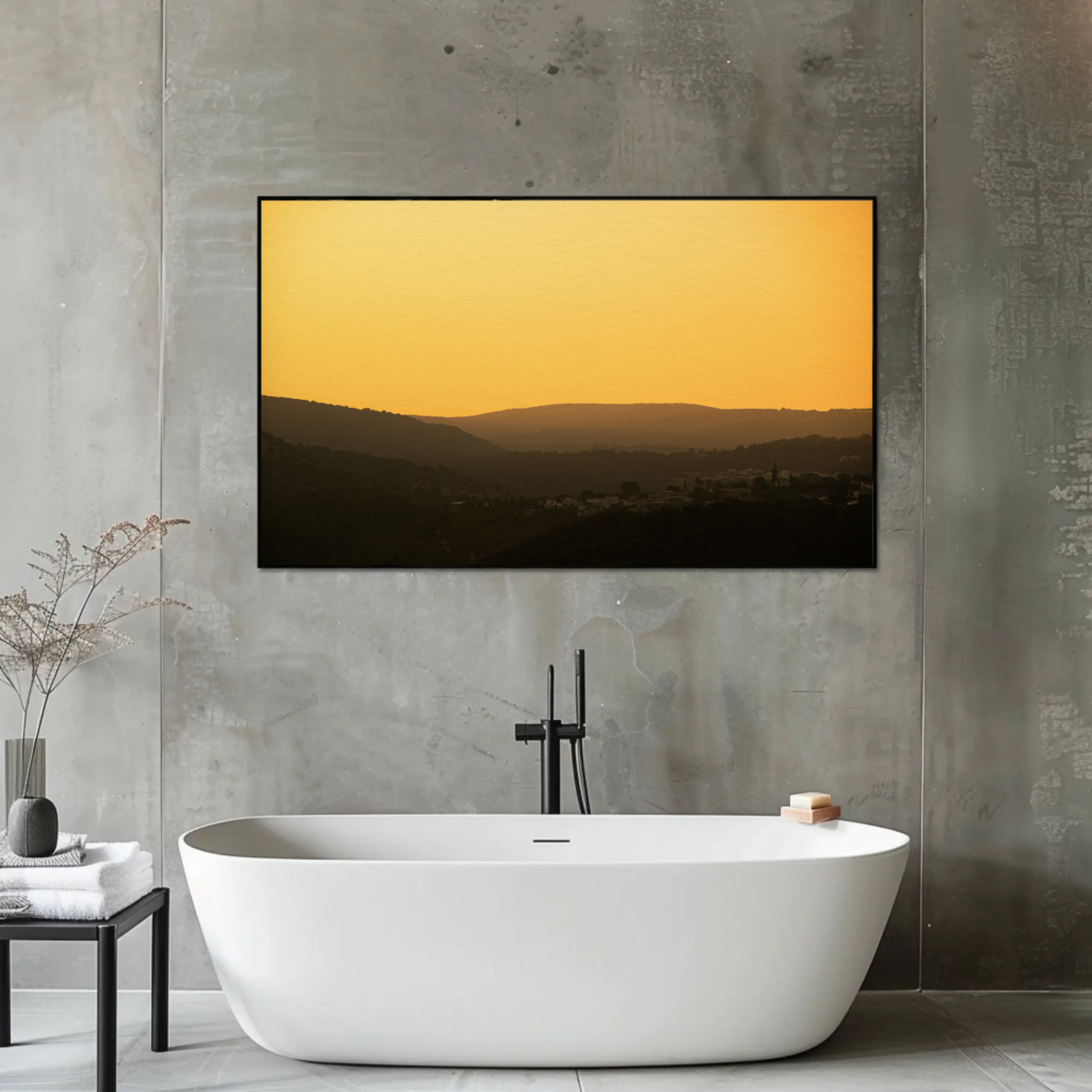 Framed Fine Art Prints - Sunset Landscape product thumbnail image