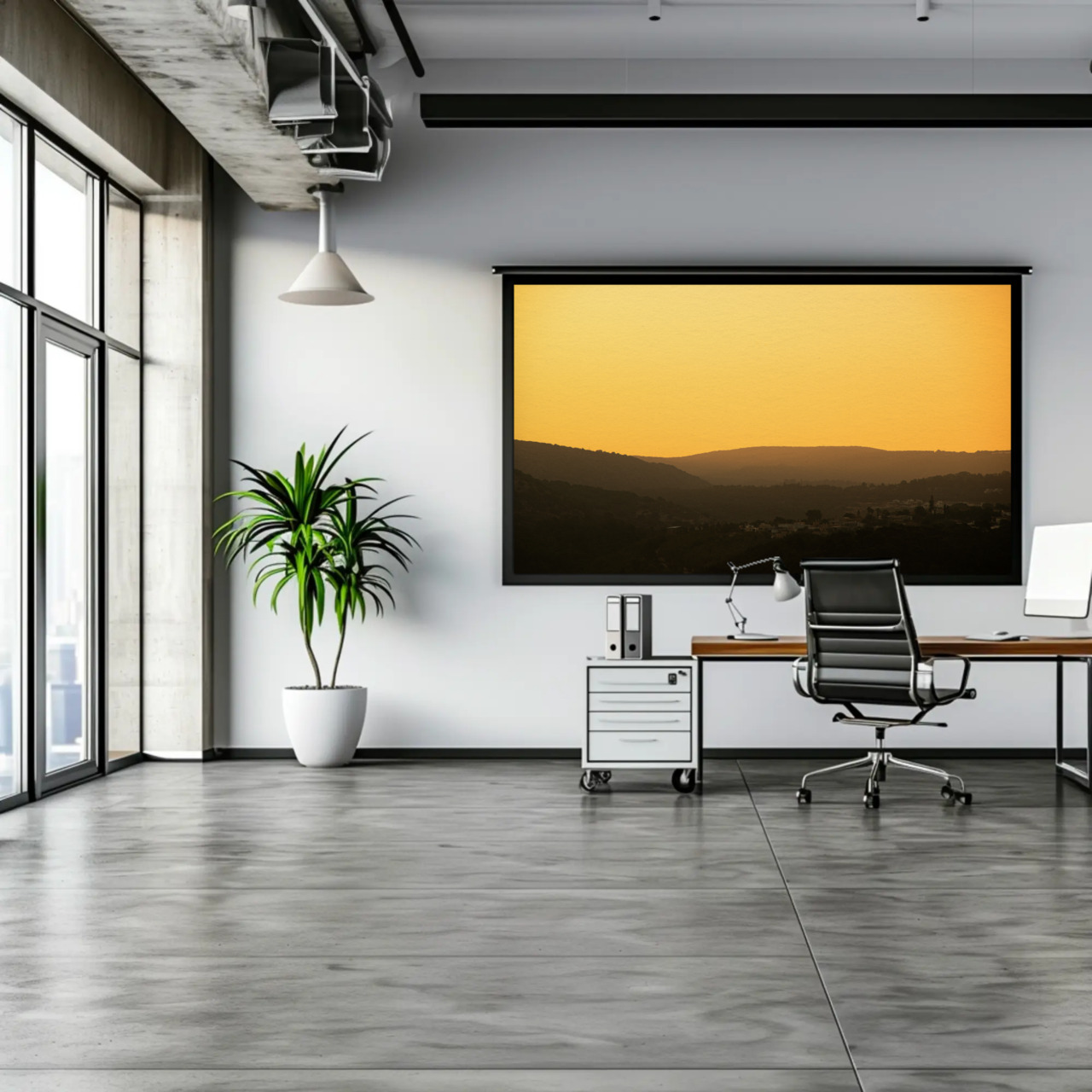 Framed Fine Art Prints - Sunset Landscape product thumbnail image