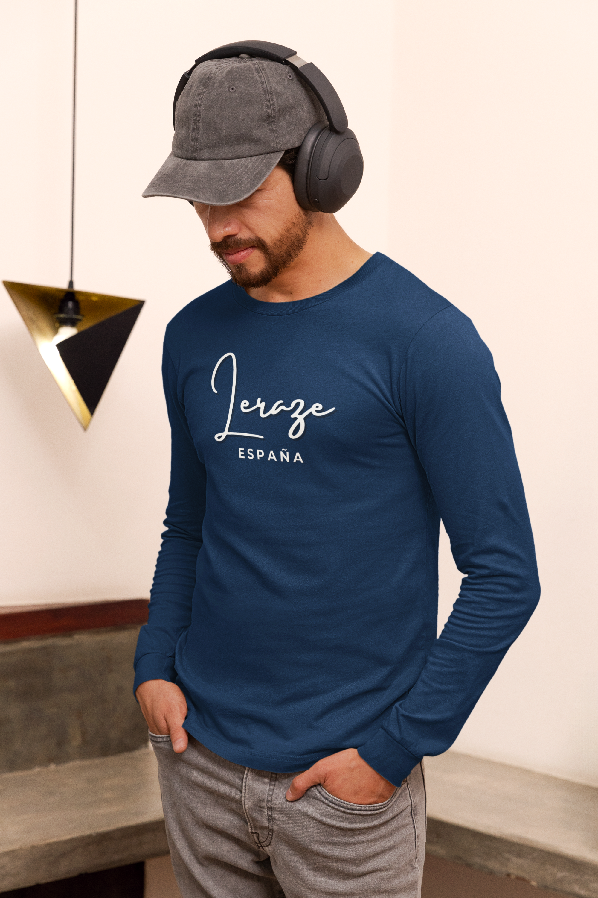 Spain Inspired Unisex casual Long Sleeve Tee Leraze Limited Edition  product thumbnail image Spain Inspired Unisex casual Long Sleeve Tee Leraze Limited Edition  product thumbnail image