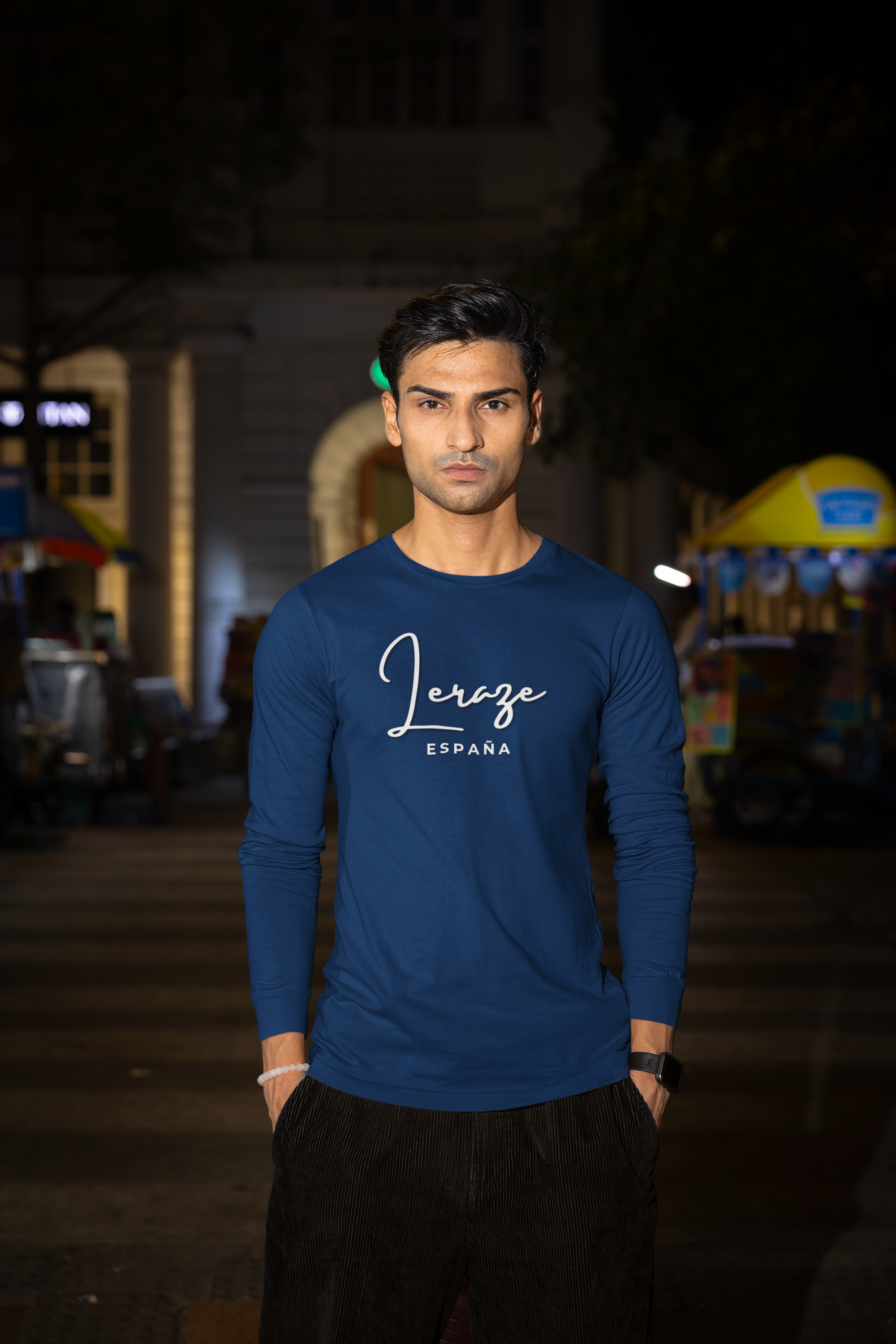 Spain Inspired Unisex casual Long Sleeve Tee Leraze Limited Edition product thumbnail image Spain Inspired Unisex casual Long Sleeve Tee Leraze Limited Edition product thumbnail image