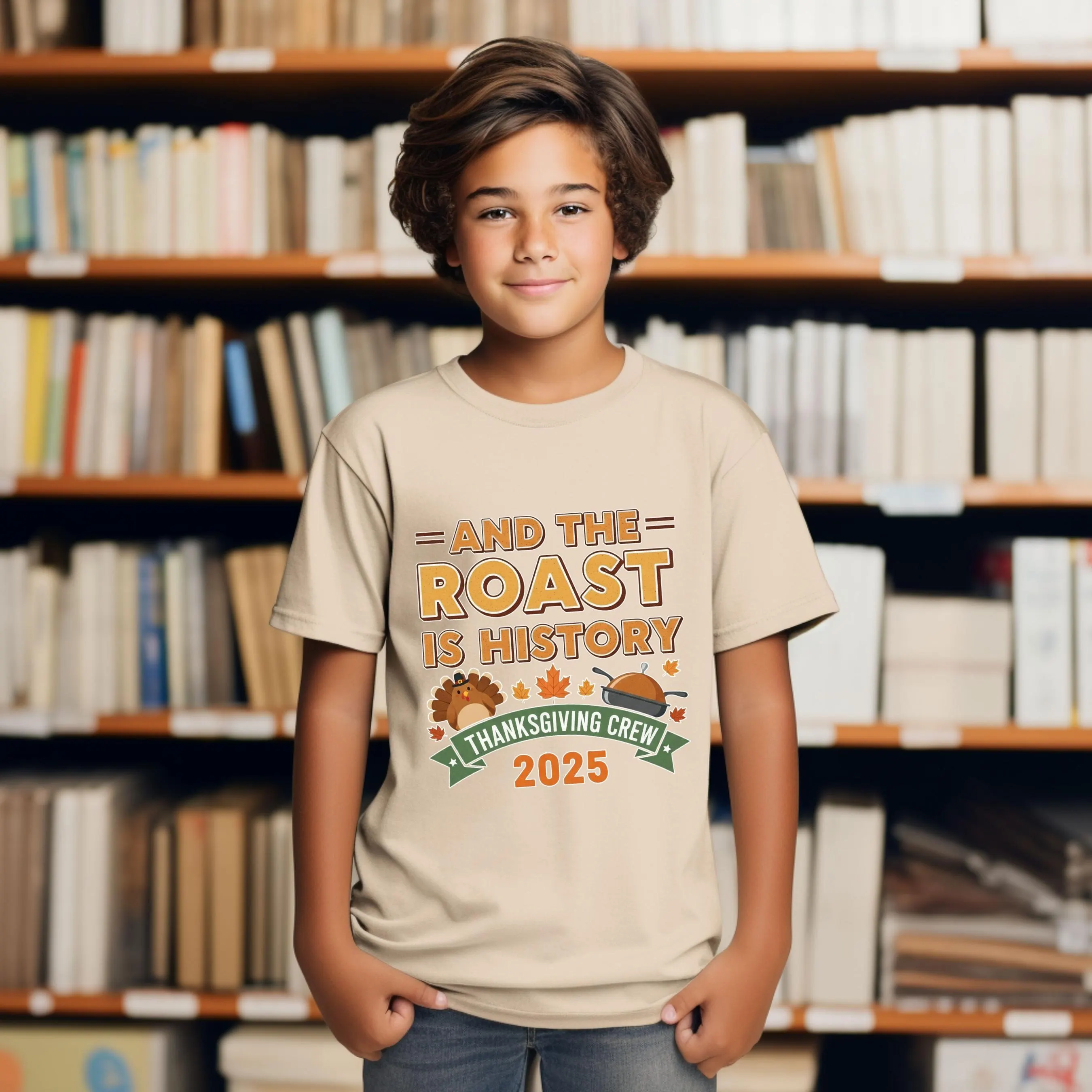 Thanksgiving HISTORY Crewneck Sweatshirt, Fall Apparel, Pumpkin Sweater, Cozy Gift, Holiday Clothing product thumbnail image Thanksgiving HISTORY Crewneck Sweatshirt, Fall Apparel, Pumpkin Sweater, Cozy Gift, Holiday Clothing product thumbnail image