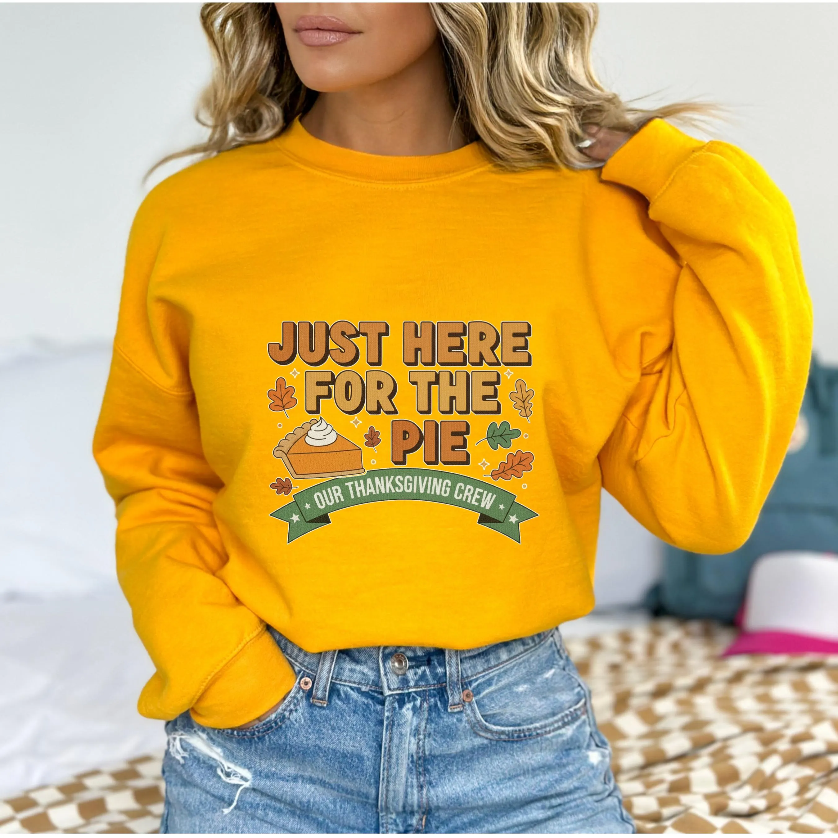 Thanksgiving HISTORY Crewneck Sweatshirt, Fall Apparel, Pumpkin Sweater, Cozy Gift, Holiday Clothing product thumbnail image Thanksgiving HISTORY Crewneck Sweatshirt, Fall Apparel, Pumpkin Sweater, Cozy Gift, Holiday Clothing product thumbnail image