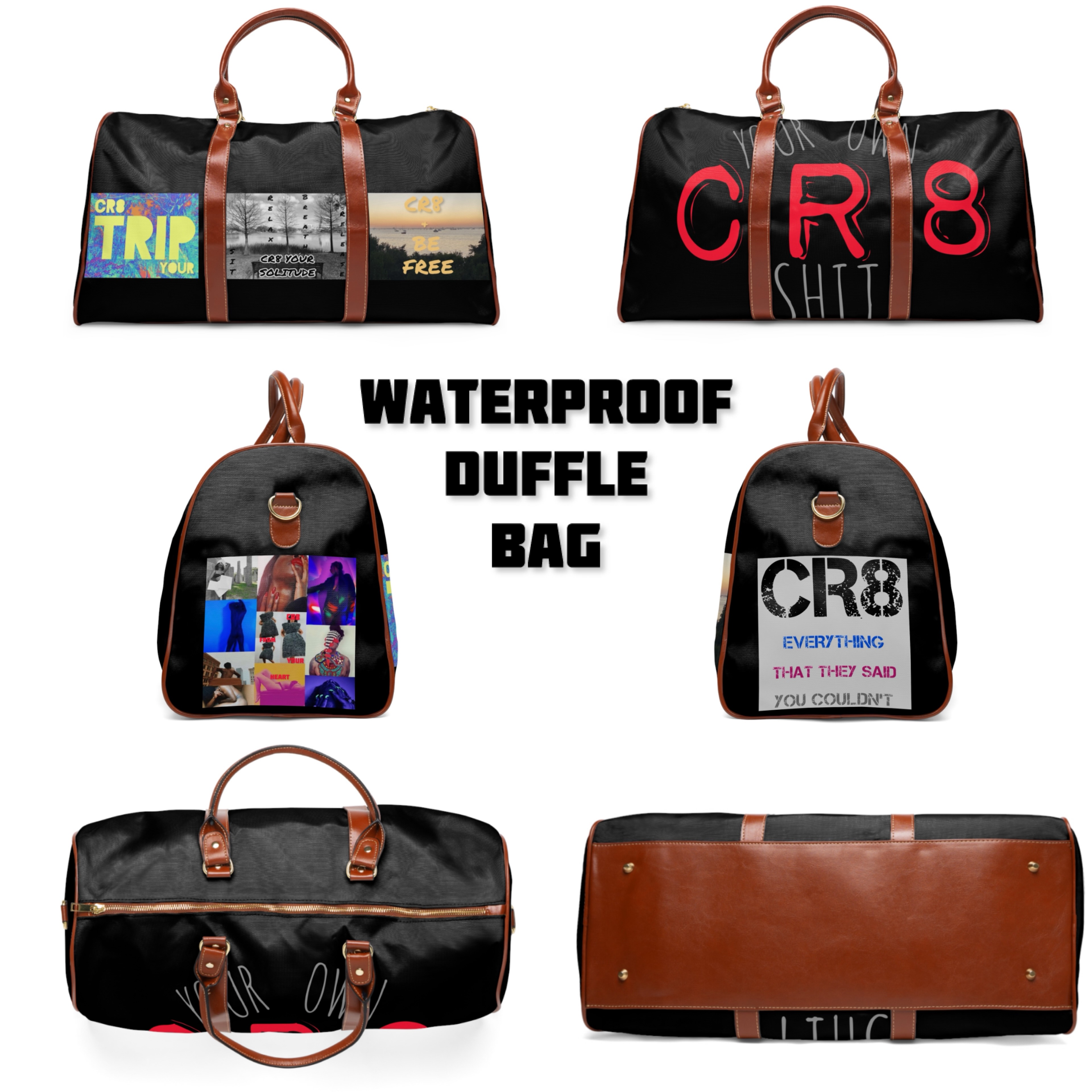 CR8iveLIVING Waterproof Duffle Bag 