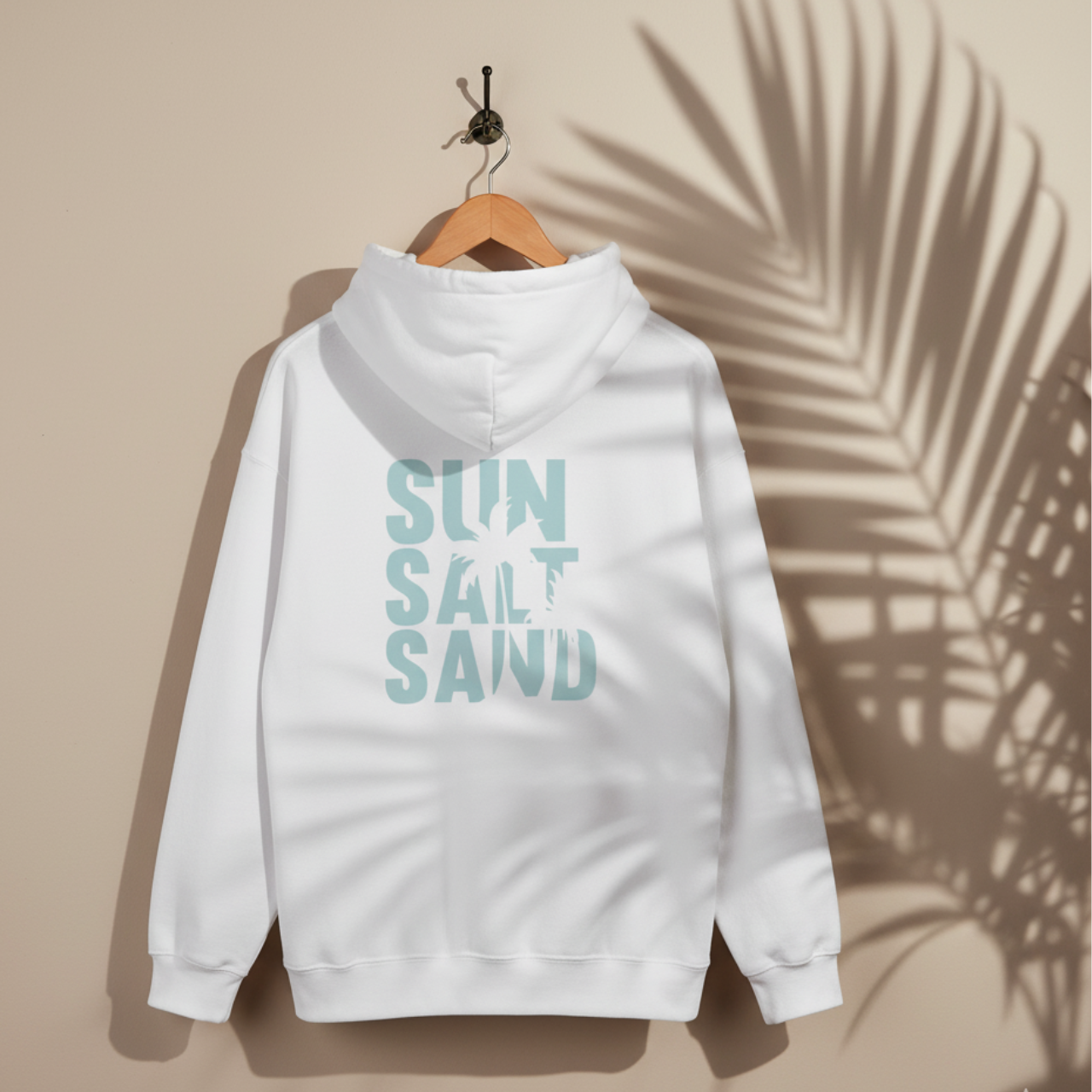 Sun Salt Sand Hoodie | Coastal Beach Lover Sweatshirt product thumbnail image Sun Salt Sand Hoodie | Coastal Beach Lover Sweatshirt product thumbnail image