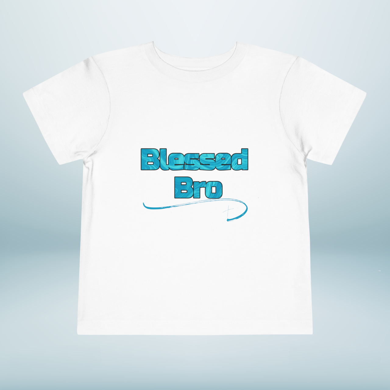 Blessed Bro Toddler T-Shirt | Soft Cotton Short Sleeve Tee for Boys, Matching Family Shirt, Cute Gift for Little Brothers product thumbnail image Blessed Bro Toddler T-Shirt | Soft Cotton Short Sleeve Tee for Boys, Matching Family Shirt, Cute Gift for Little Brothers product thumbnail image