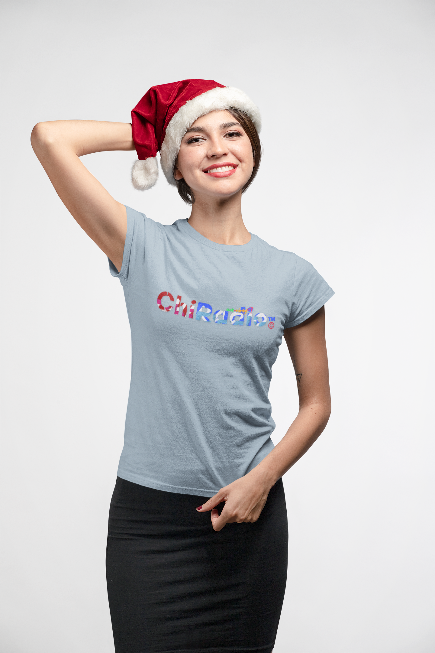 ChiRadio™© Women's Festival Crop Top - Stylish & Fun Summer Tee product thumbnail image ChiRadio™© Women's Festival Crop Top - Stylish & Fun Summer Tee product thumbnail image