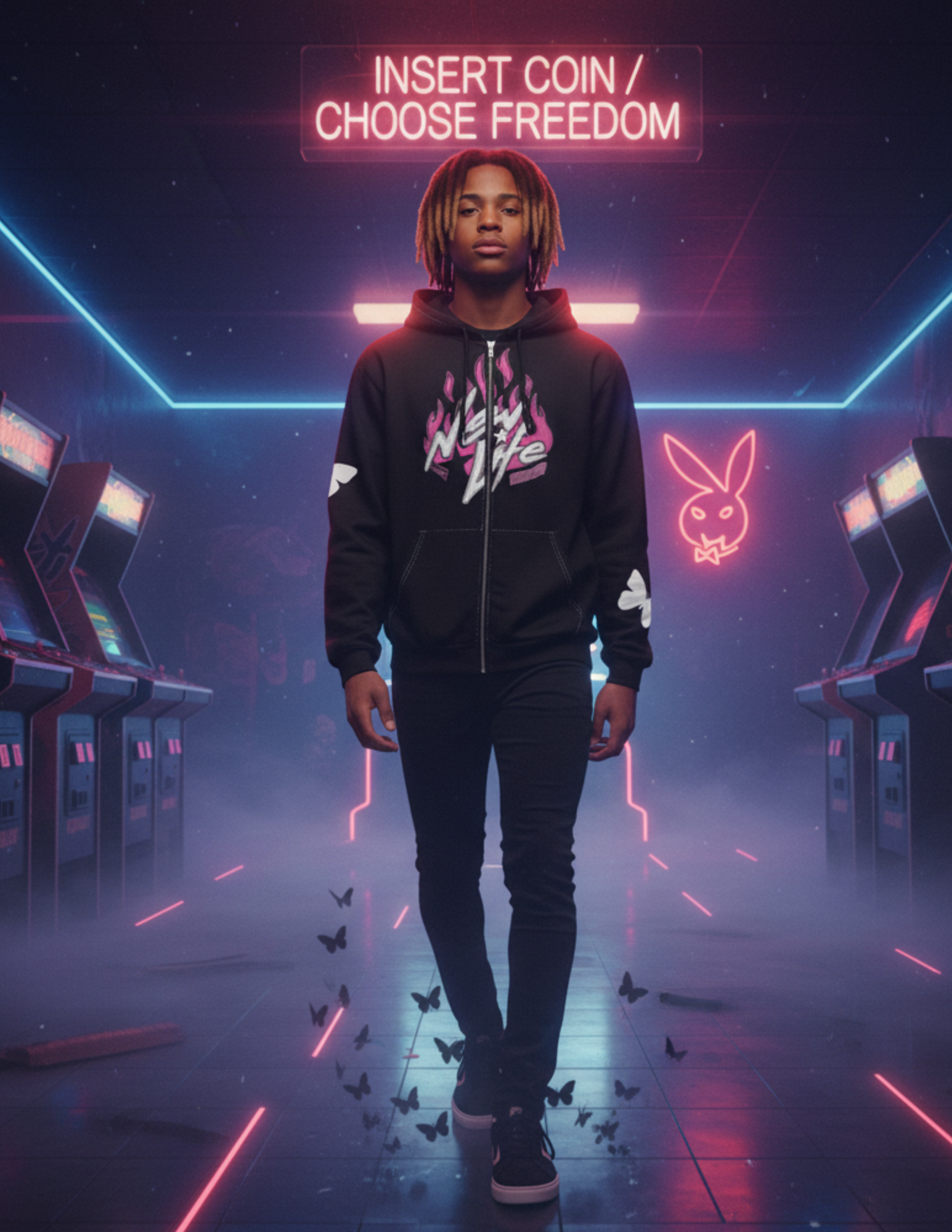 DJ Zi New Life Hoodie DJ Zi New Life Hoodie