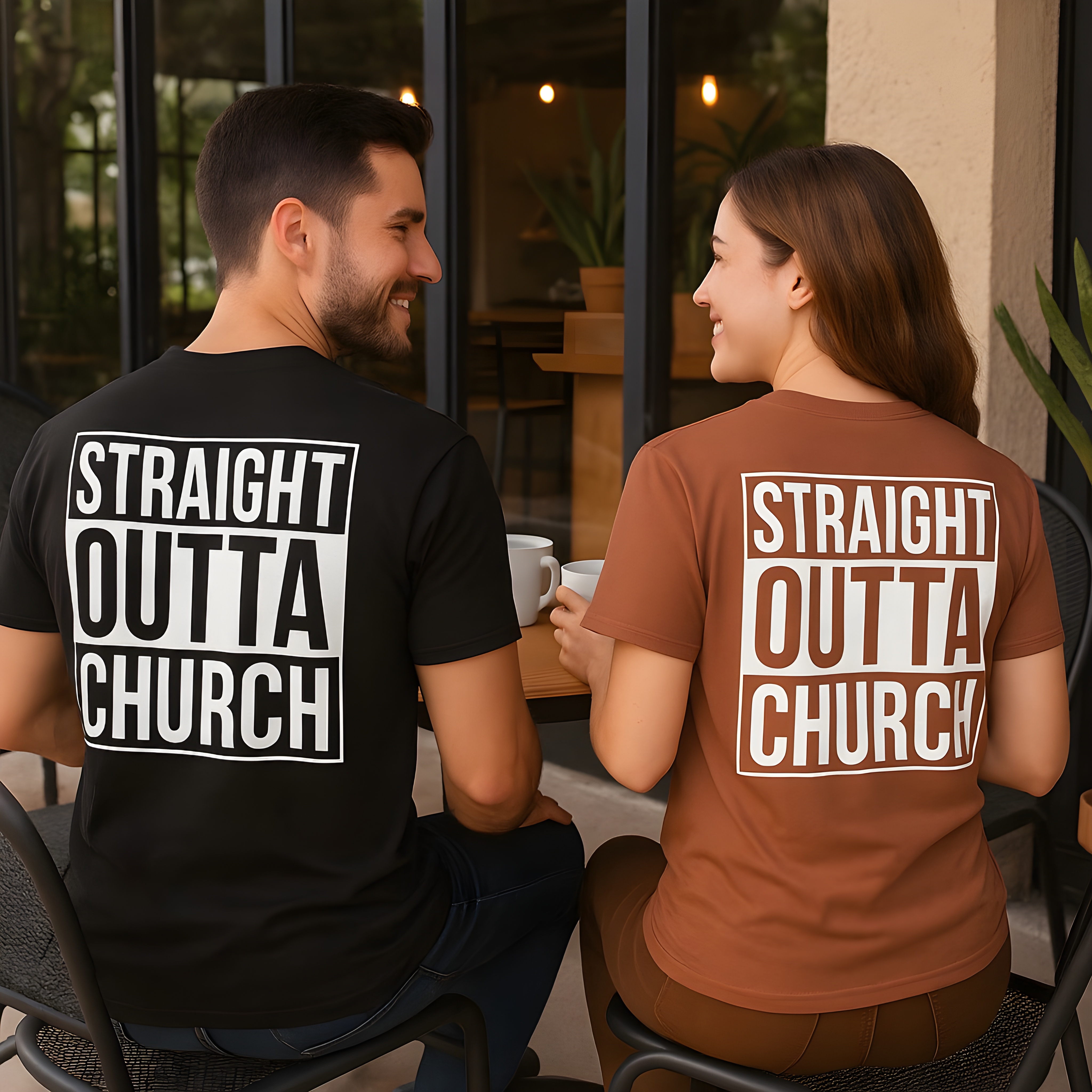Straight Outta Church Funny Christian T-Shirt – Faith-Based Humor Tee for Men and Women, Softstyle Christian Apparel Gift, Sunday Outfit Shirt product thumbnail image Straight Outta Church Funny Christian T-Shirt – Faith-Based Humor Tee for Men and Women, Softstyle Christian Apparel Gift, Sunday Outfit Shirt product thumbnail image