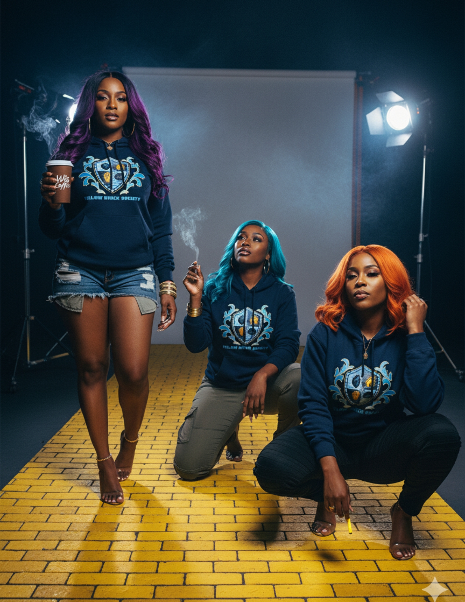 Yellow Brick Society Crest Hoodie product thumbnail image Yellow Brick Society Crest Hoodie product thumbnail image