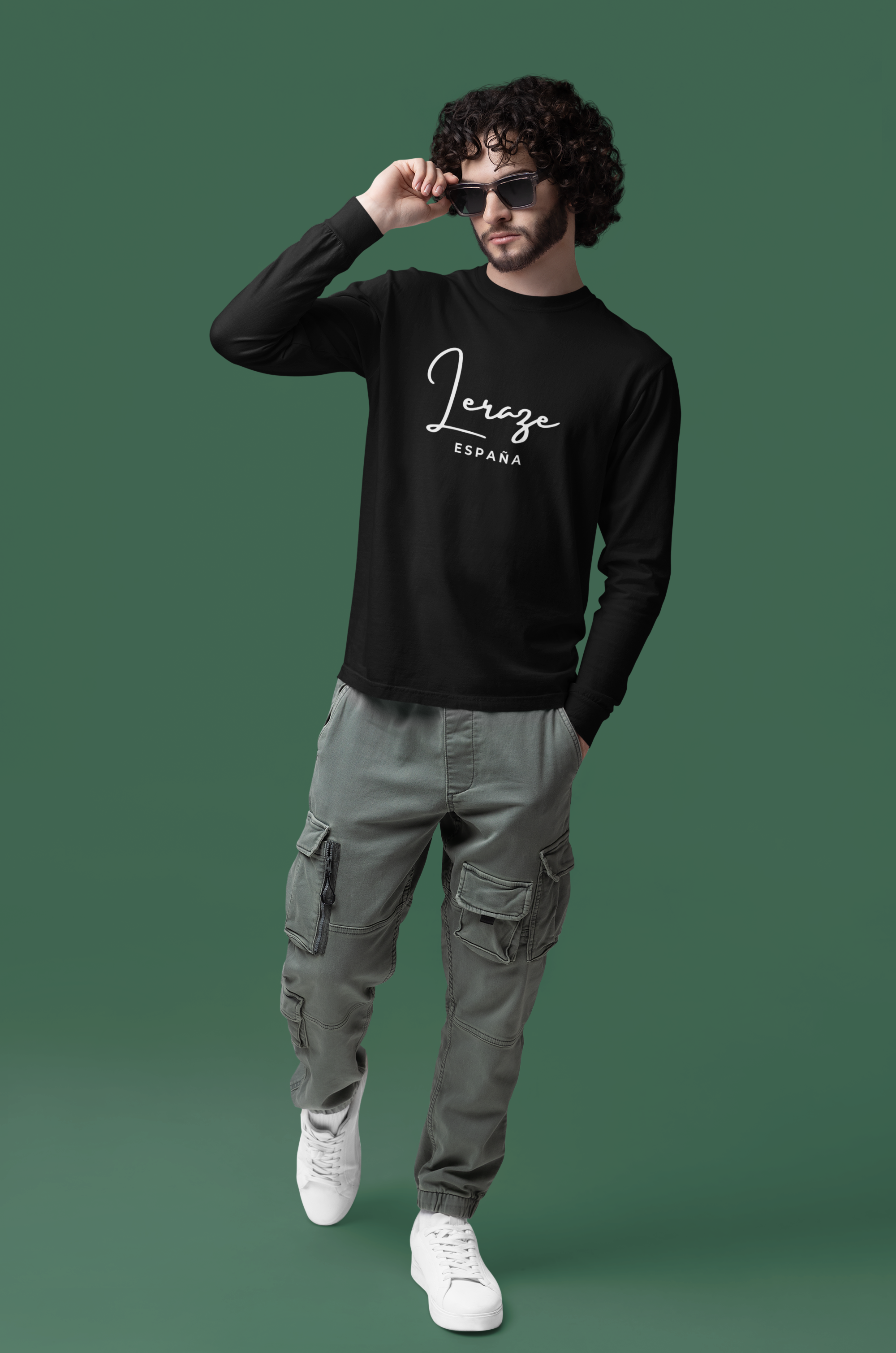Leraze España Garment-Dyed Long Sleeve T-Shirt product thumbnail image Leraze España Garment-Dyed Long Sleeve T-Shirt product thumbnail image
