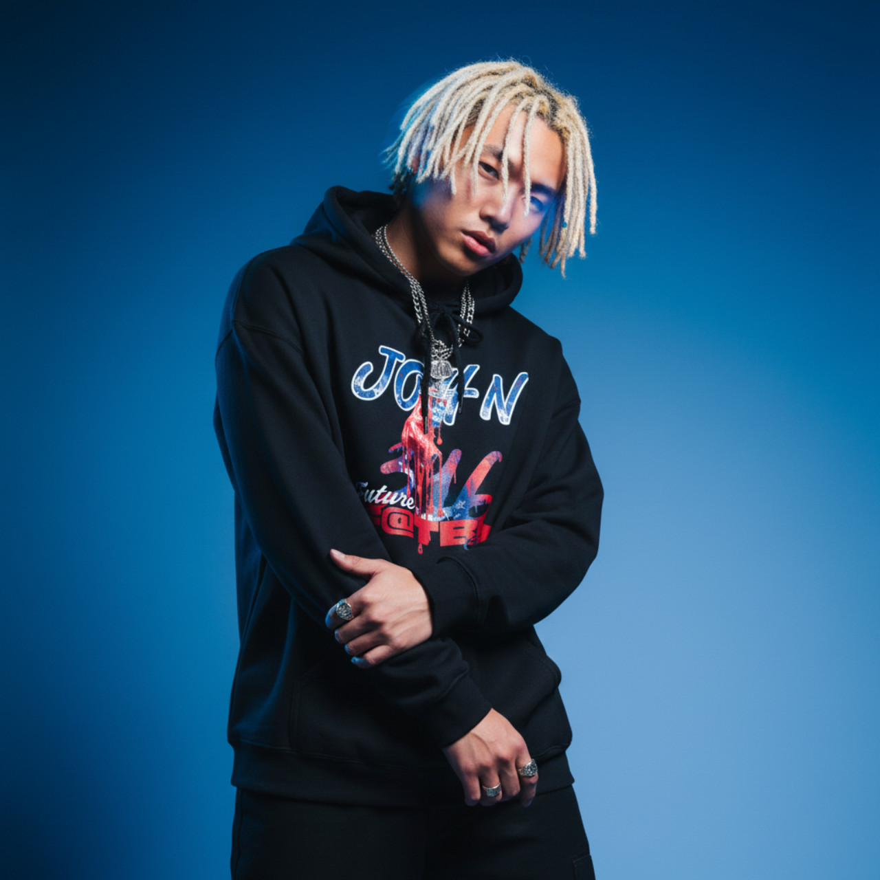"JOHN 3:16" Hip Hop Drip Hoodie - Future Fatboi Clothing Collection product thumbnail image "JOHN 3:16" Hip Hop Drip Hoodie - Future Fatboi Clothing Collection product thumbnail image