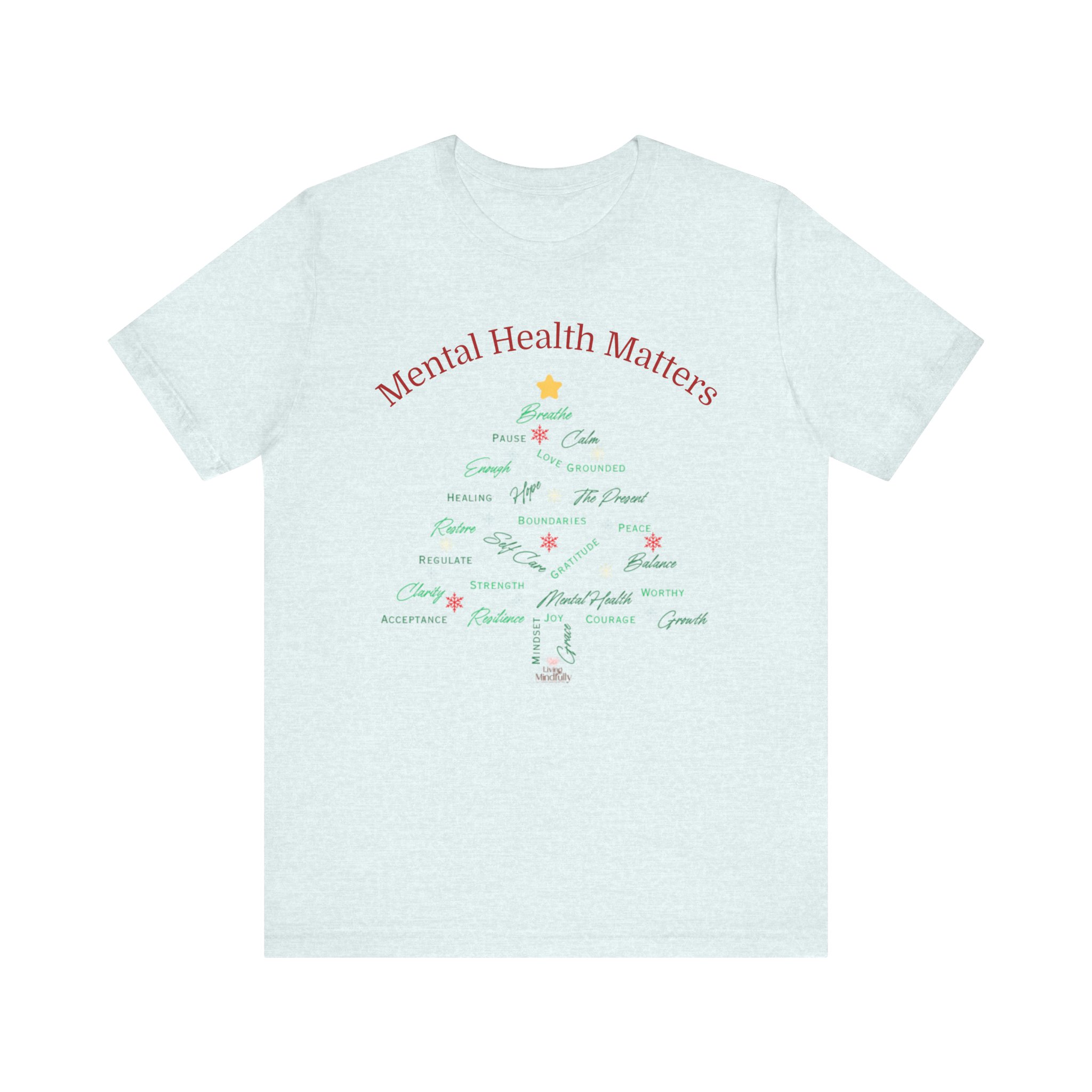Festive Holiday Tree Unisex Tee product thumbnail image Festive Holiday Tree Unisex Tee product thumbnail image
