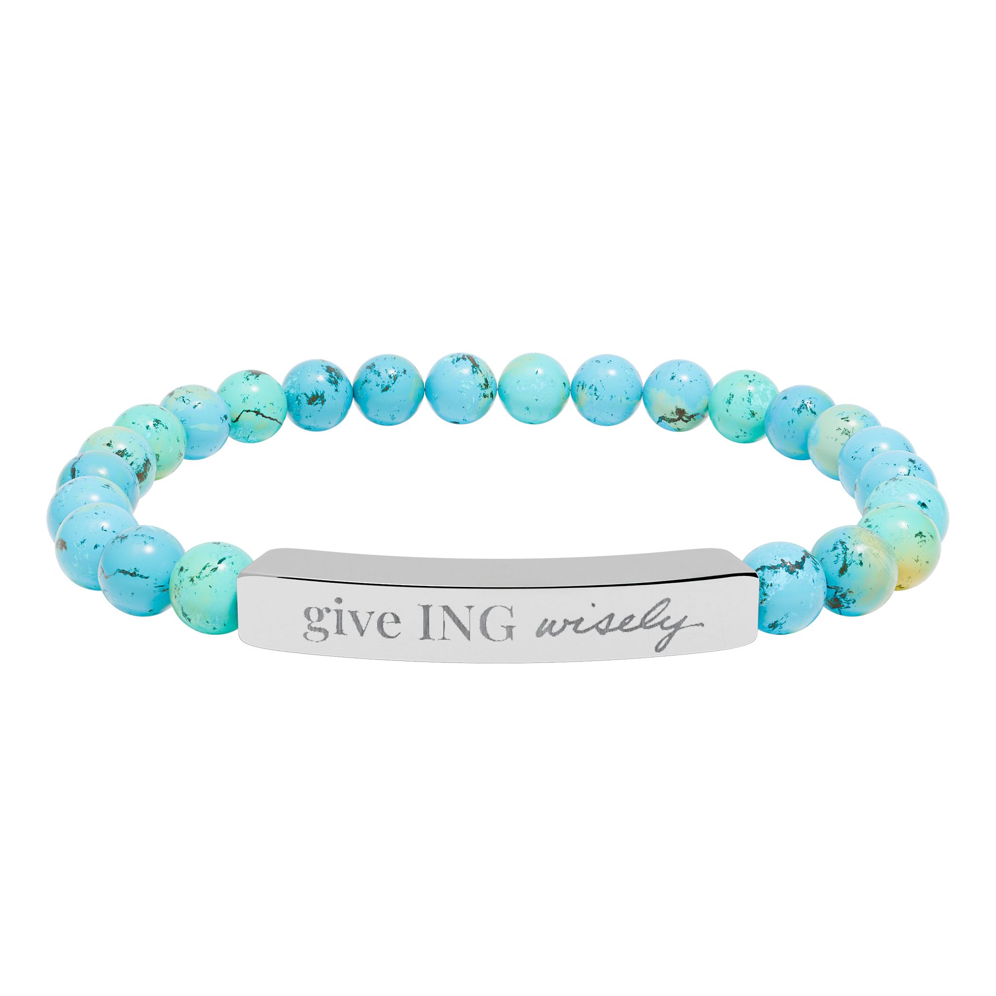 give ING wisely Bracelet – Type Five ING energy Natural Stone Jewelry, Generous Gift product thumbnail image