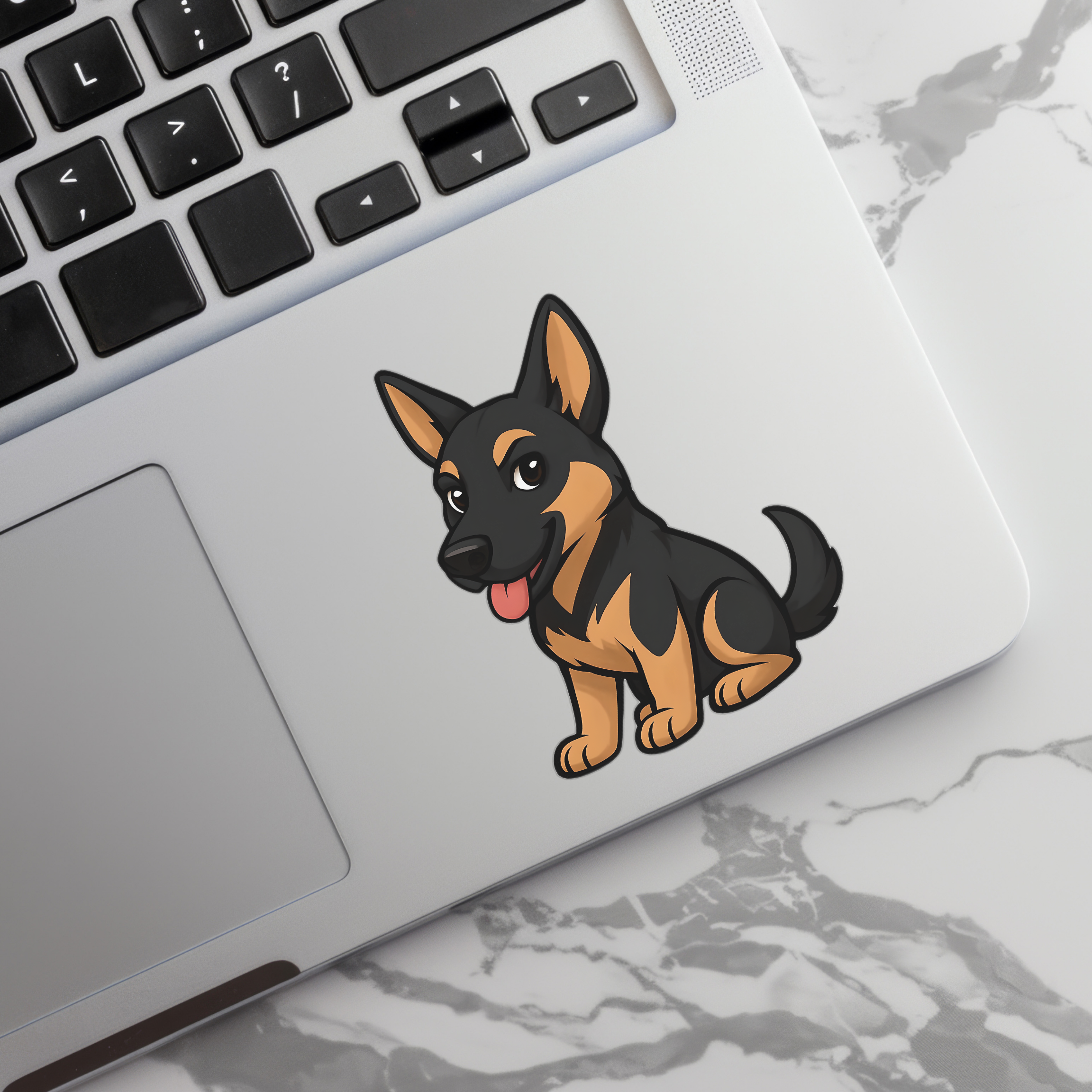 Adorable German Shepherd Stickers product thumbnail image Adorable German Shepherd Stickers product thumbnail image