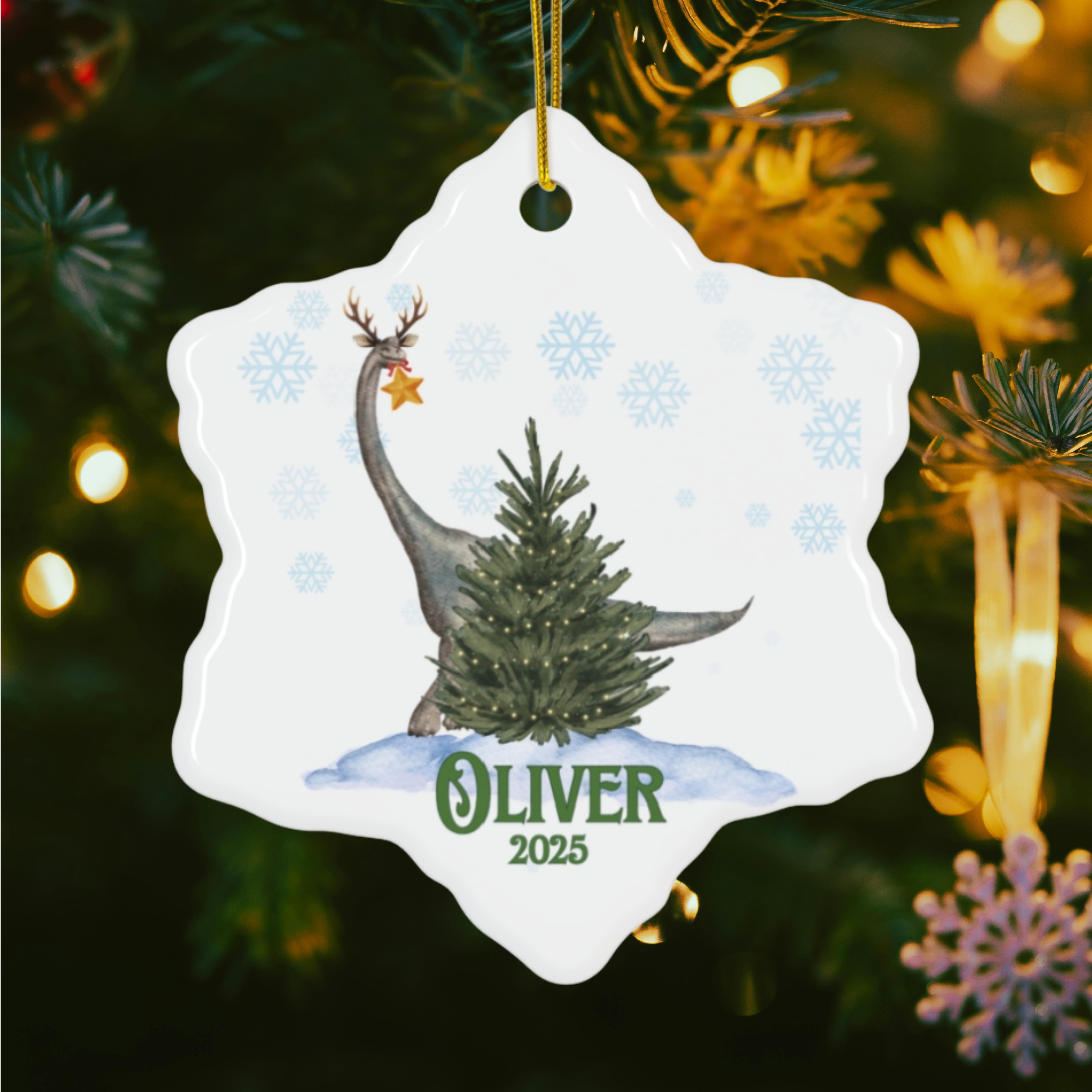 Personalized  Christmas Ornament - Perfect Holiday Gift, Keepsake Decoration, Christmas Celebration, Unique Tree Decor, Family [...] product thumbnail image