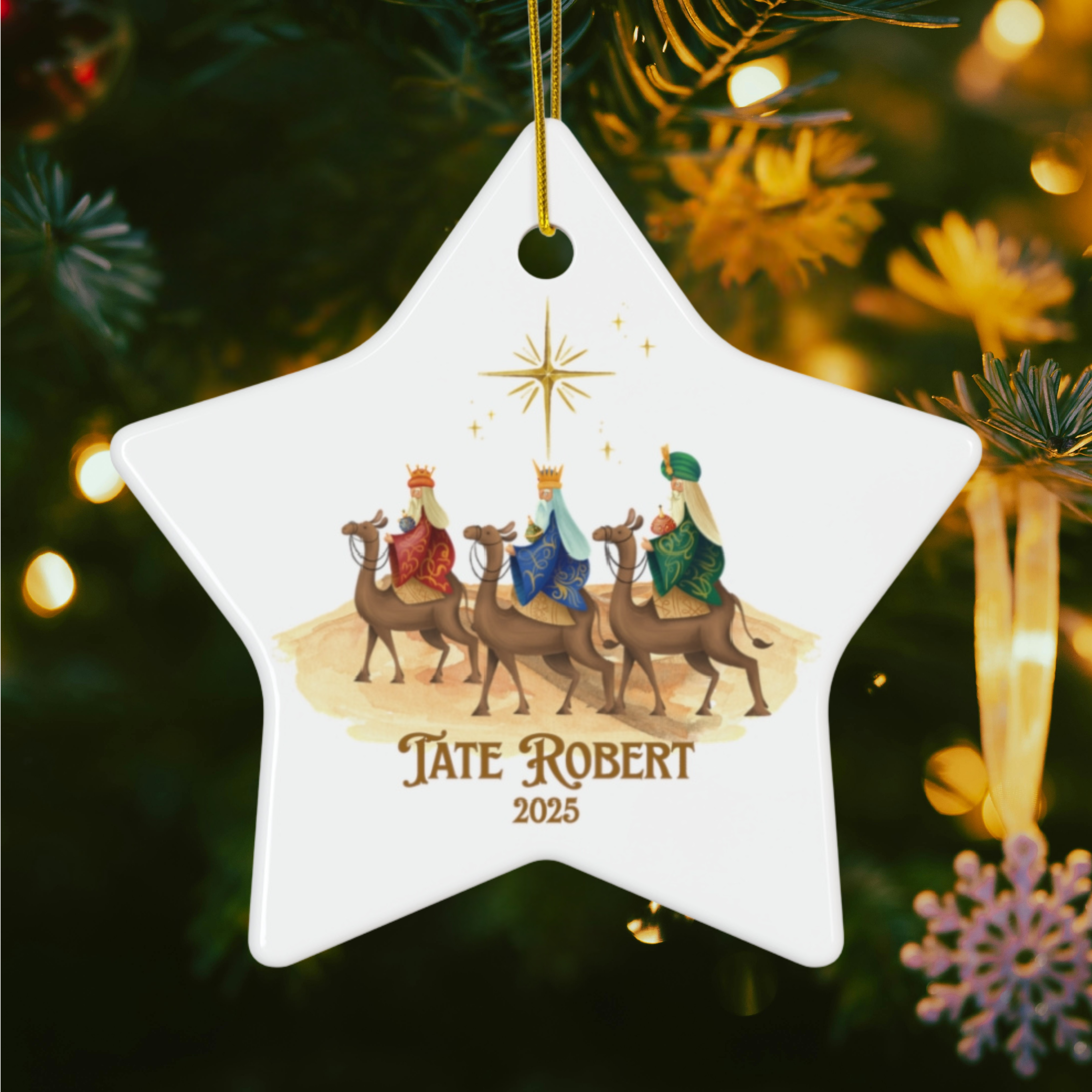 Personalized  Christmas Ornament - Perfect Holiday Gift, Keepsake Decoration, Christmas Celebration, Unique Tree Decor, Family [...] product thumbnail image