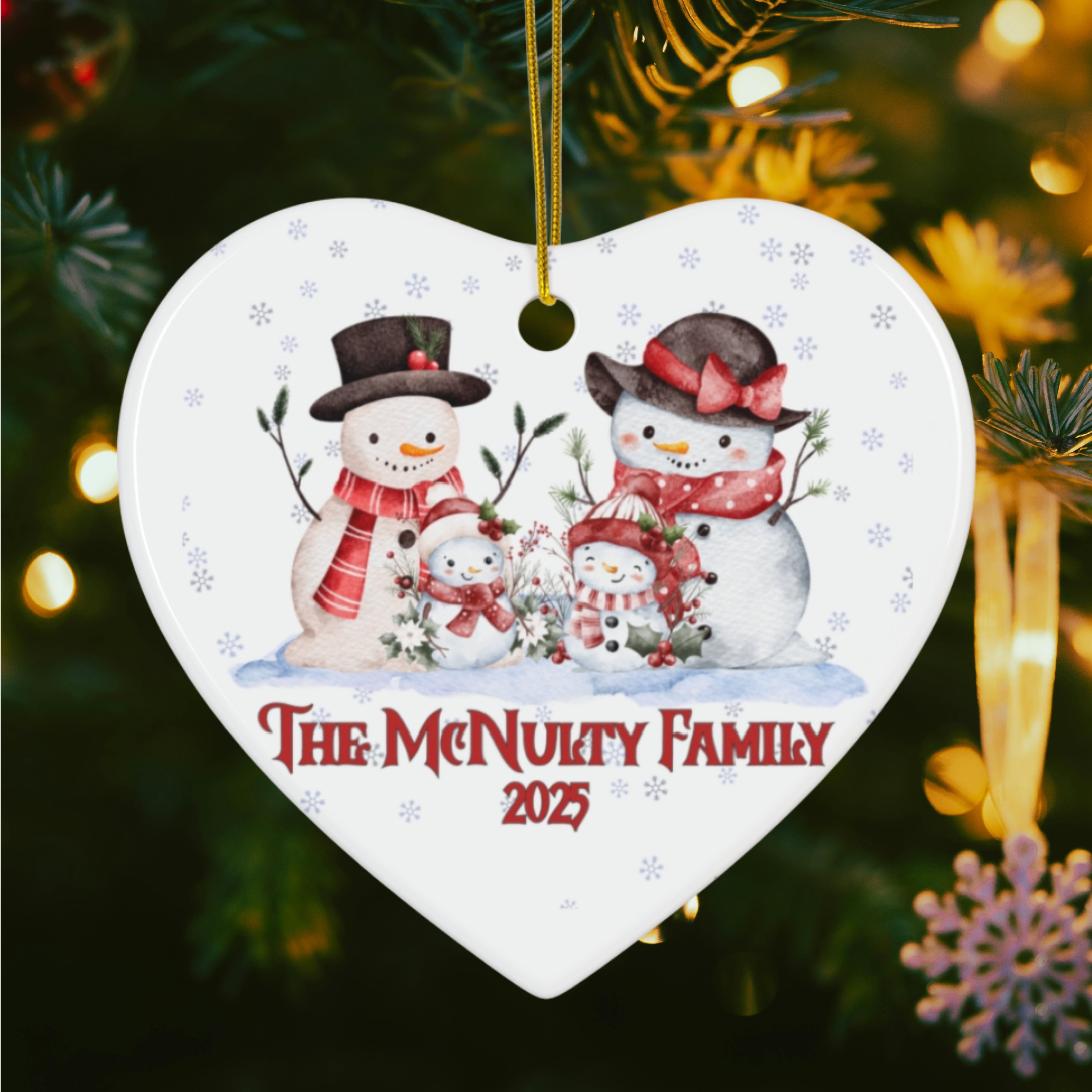 Personalized  Christmas Ornament - Perfect Holiday Gift, Keepsake Decoration, Christmas Celebration, Unique Tree Decor, Family [...]