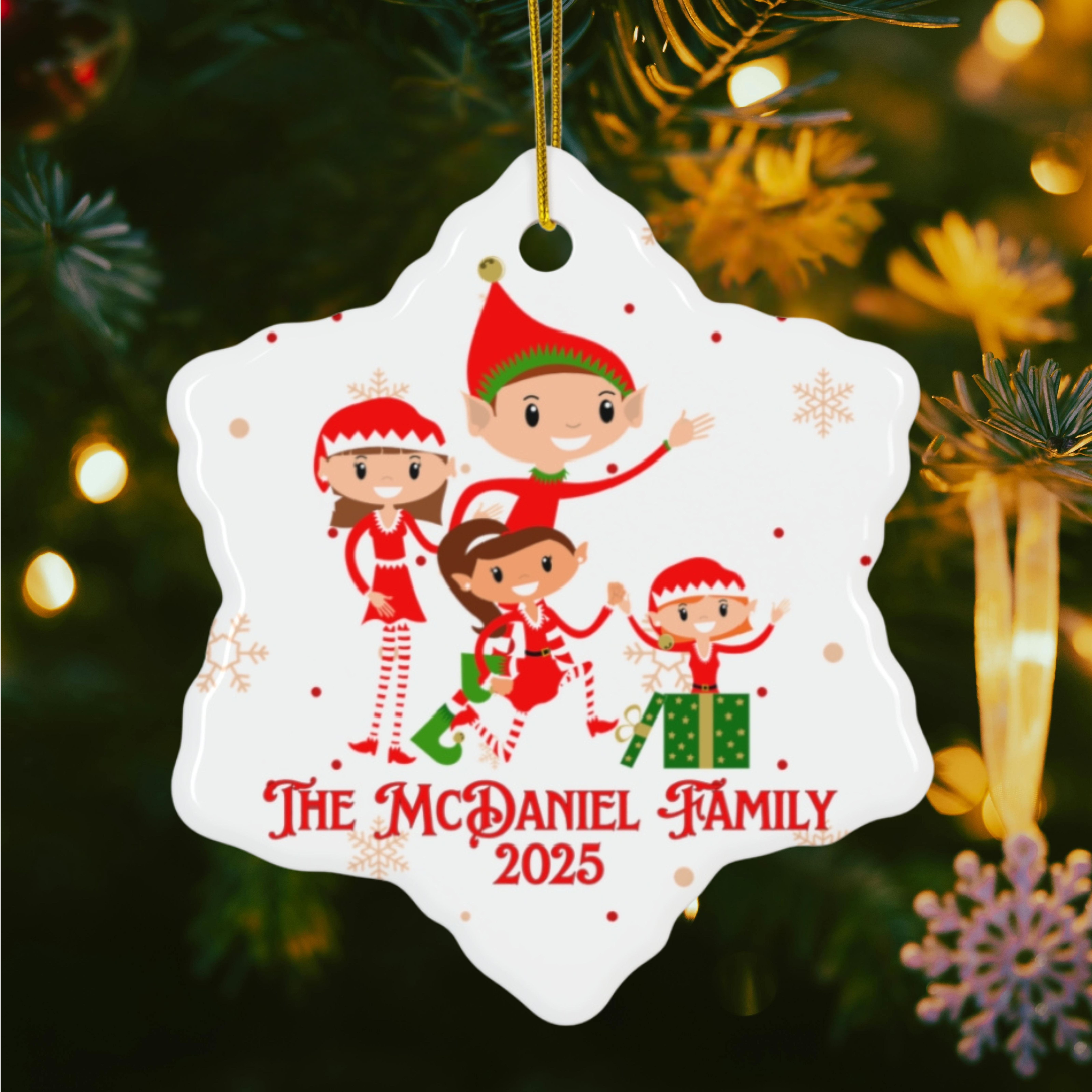 Personalized  Christmas Ornament - Perfect Holiday Gift, Keepsake Decoration, Christmas Celebration, Unique Tree Decor, Family [...]