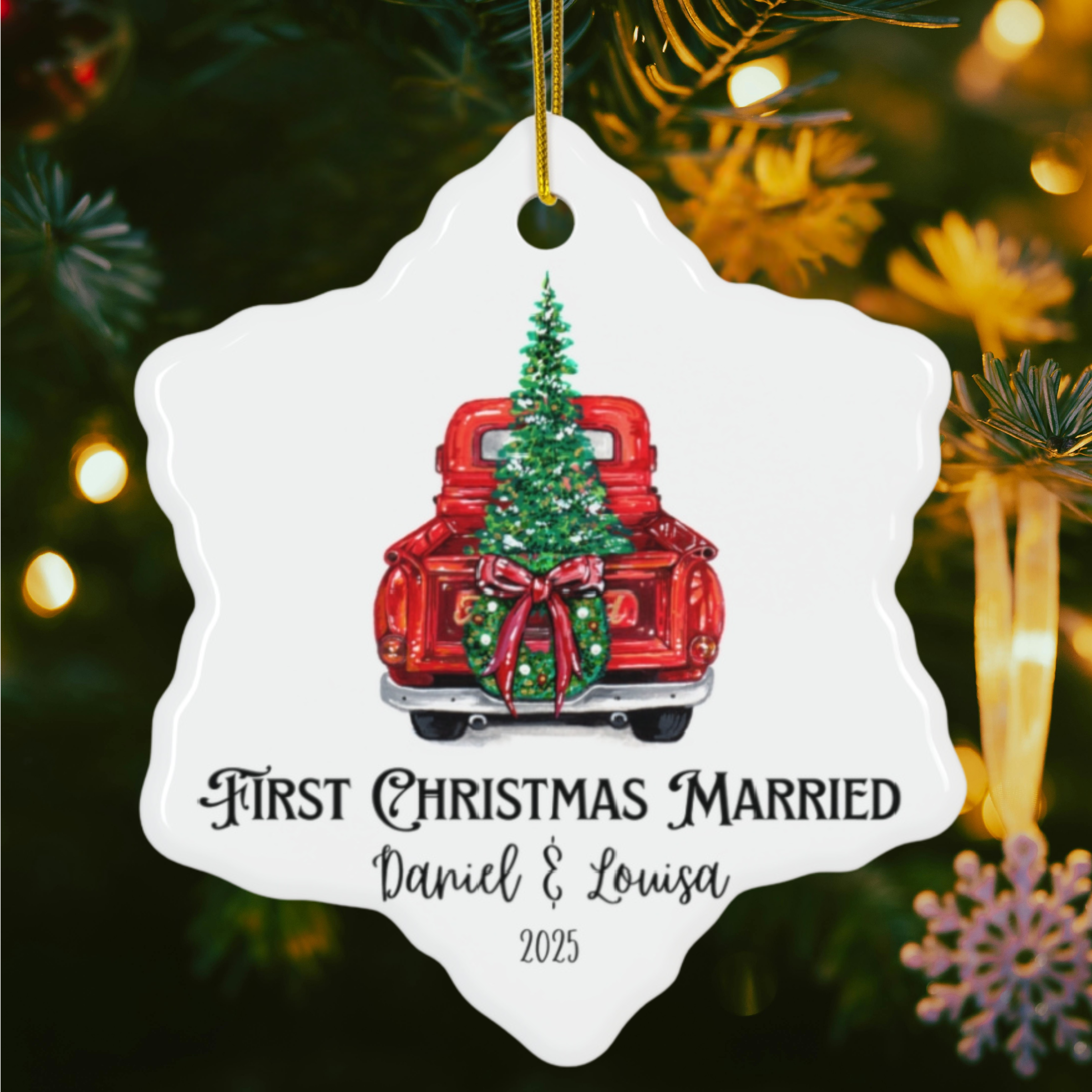 Personalized  Christmas Ornament - Perfect Holiday Gift, Keepsake Decoration, Christmas Celebration, Unique Tree Decor, Family [...]