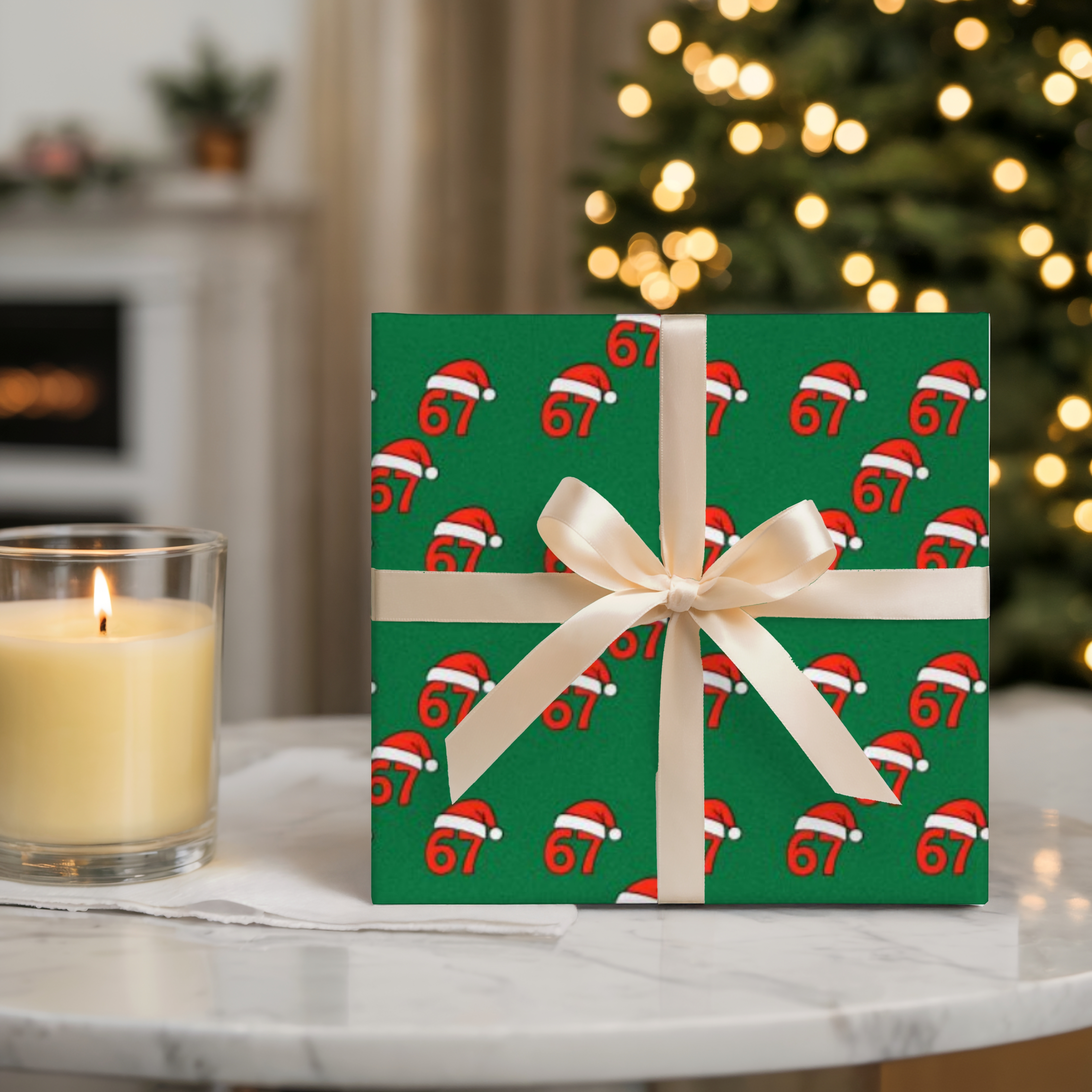 67 Christmas Wrapping Paper Six Seven Christmas 6 7 Wrapping Paper Holiday Gift Wrap product thumbnail image 67 Christmas Wrapping Paper Six Seven Christmas 6 7 Wrapping Paper Holiday Gift Wrap product thumbnail image