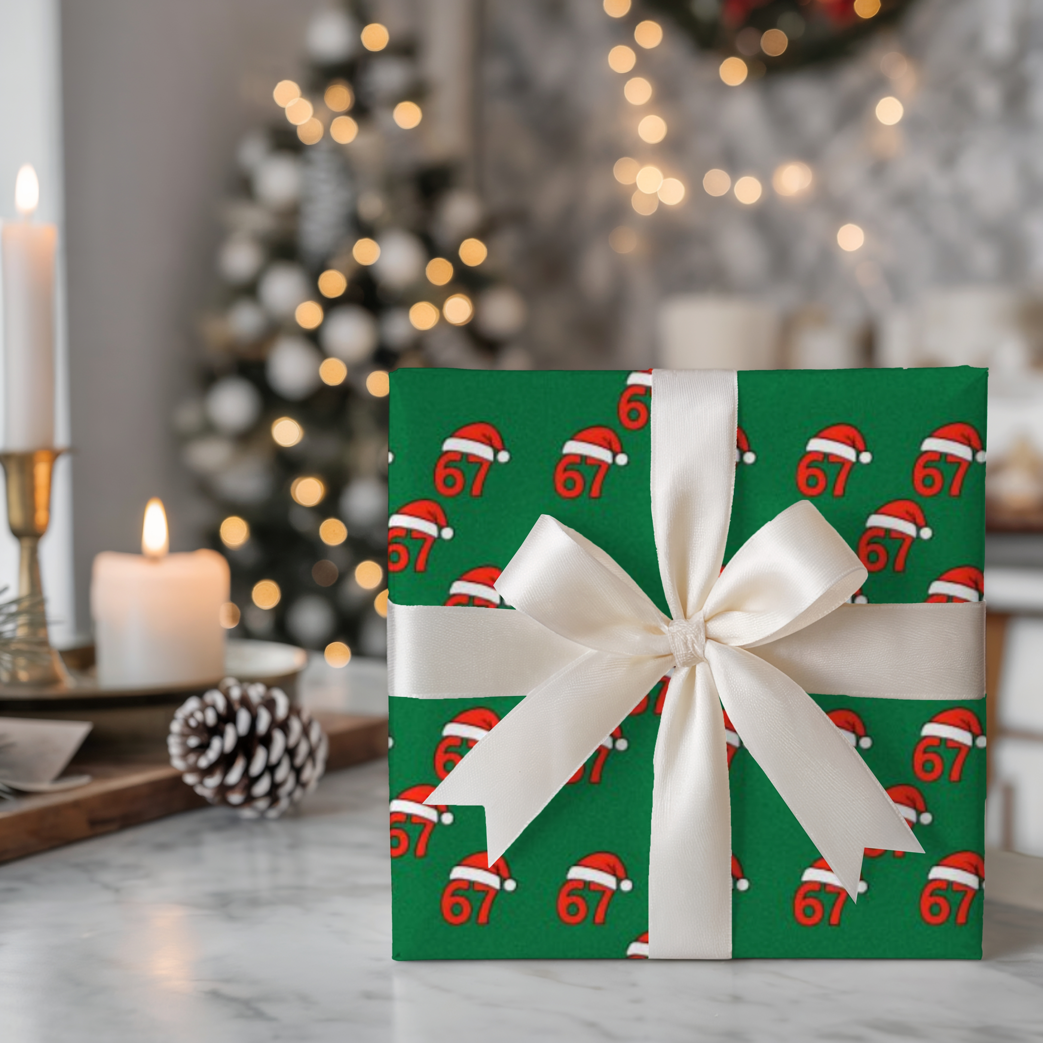 67 Christmas Wrapping Paper Six Seven Christmas 6 7 Wrapping Paper Holiday Gift Wrap product thumbnail image 67 Christmas Wrapping Paper Six Seven Christmas 6 7 Wrapping Paper Holiday Gift Wrap product thumbnail image