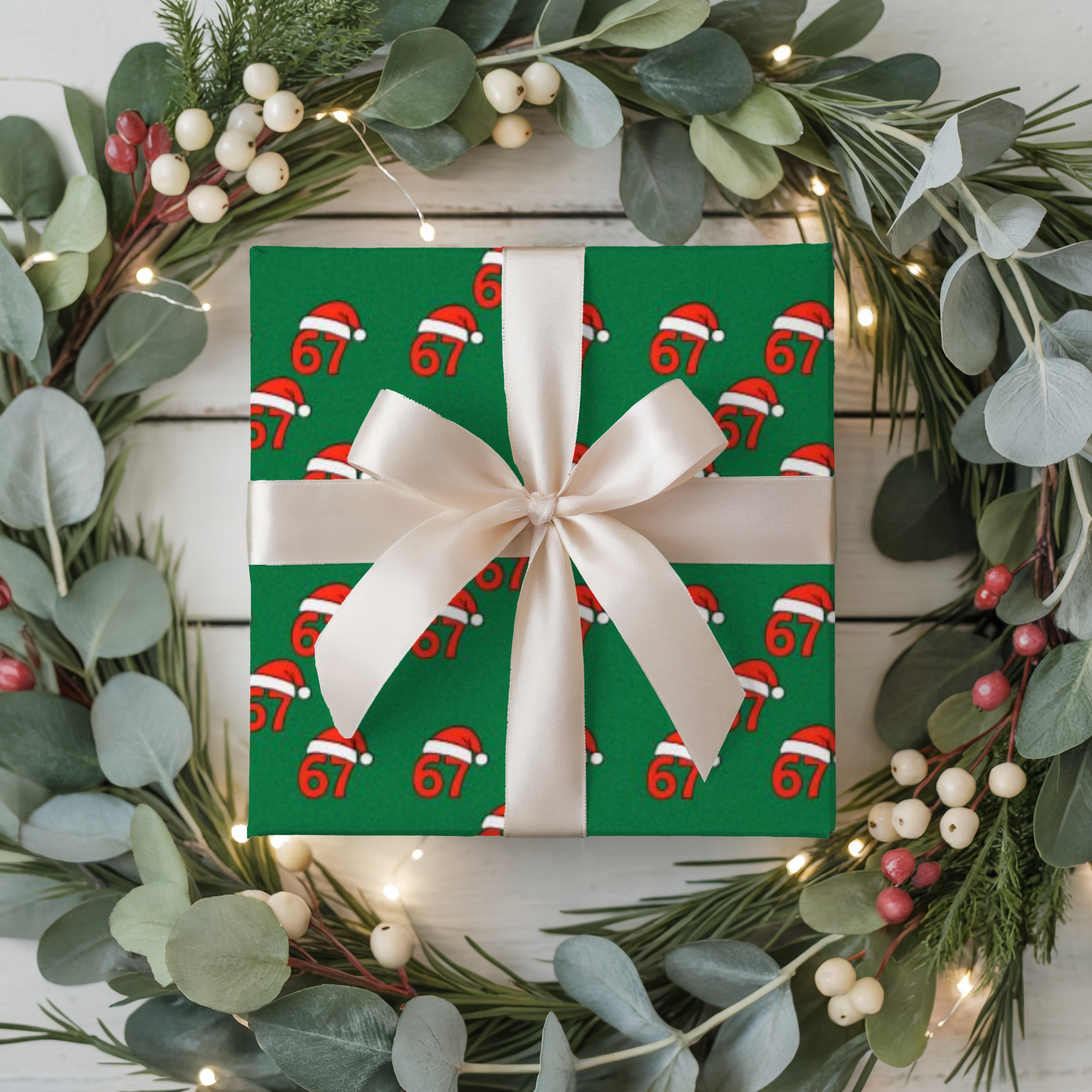 67 Christmas Wrapping Paper Six Seven Christmas 6 7 Wrapping Paper Holiday Gift Wrap product thumbnail image 67 Christmas Wrapping Paper Six Seven Christmas 6 7 Wrapping Paper Holiday Gift Wrap product thumbnail image