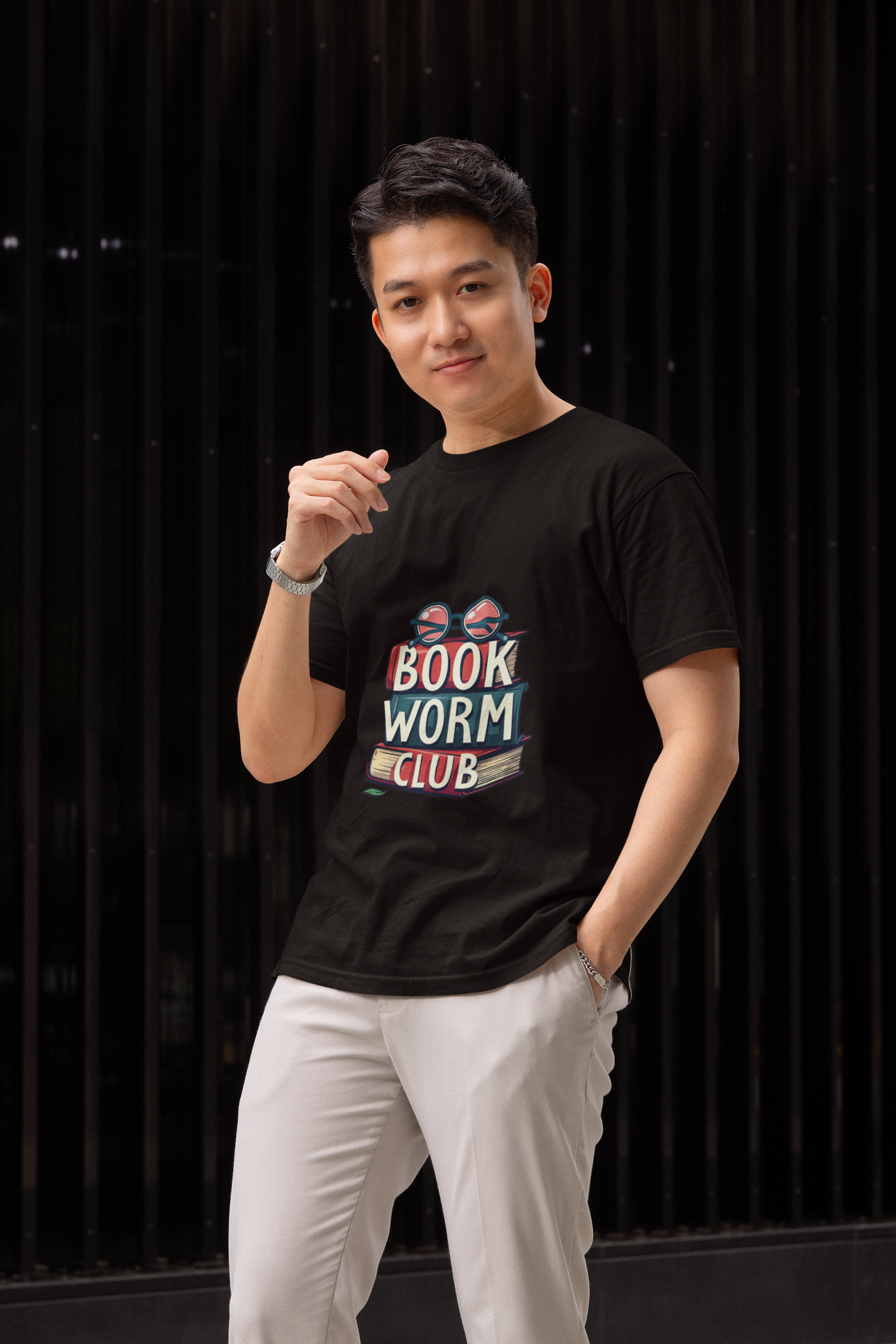Book Worm Club Unisex Heavy Cotton T-Shirt – Perfect Gift for Book Lovers