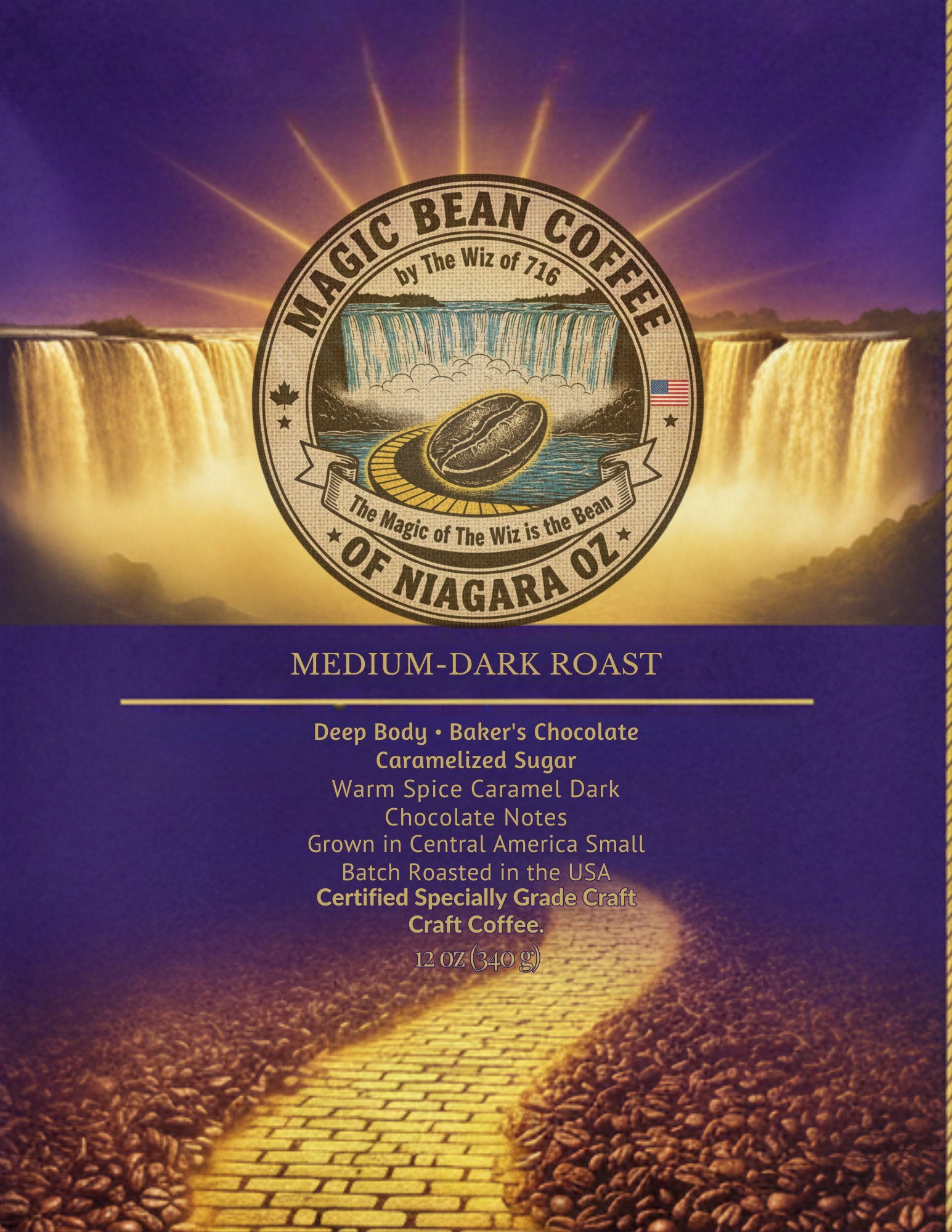 The Magic Bean Coffee™ | Soul of Niagara Edition I By The Wiz of 716 product thumbnail image The Magic Bean Coffee™ | Soul of Niagara Edition I By The Wiz of 716 product thumbnail image
