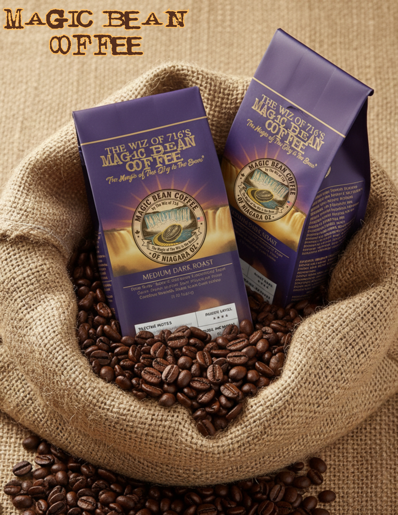 The Magic Bean Coffee™ | Soul of Niagara Edition I By The Wiz of 716 product thumbnail image The Magic Bean Coffee™ | Soul of Niagara Edition I By The Wiz of 716 product thumbnail image
