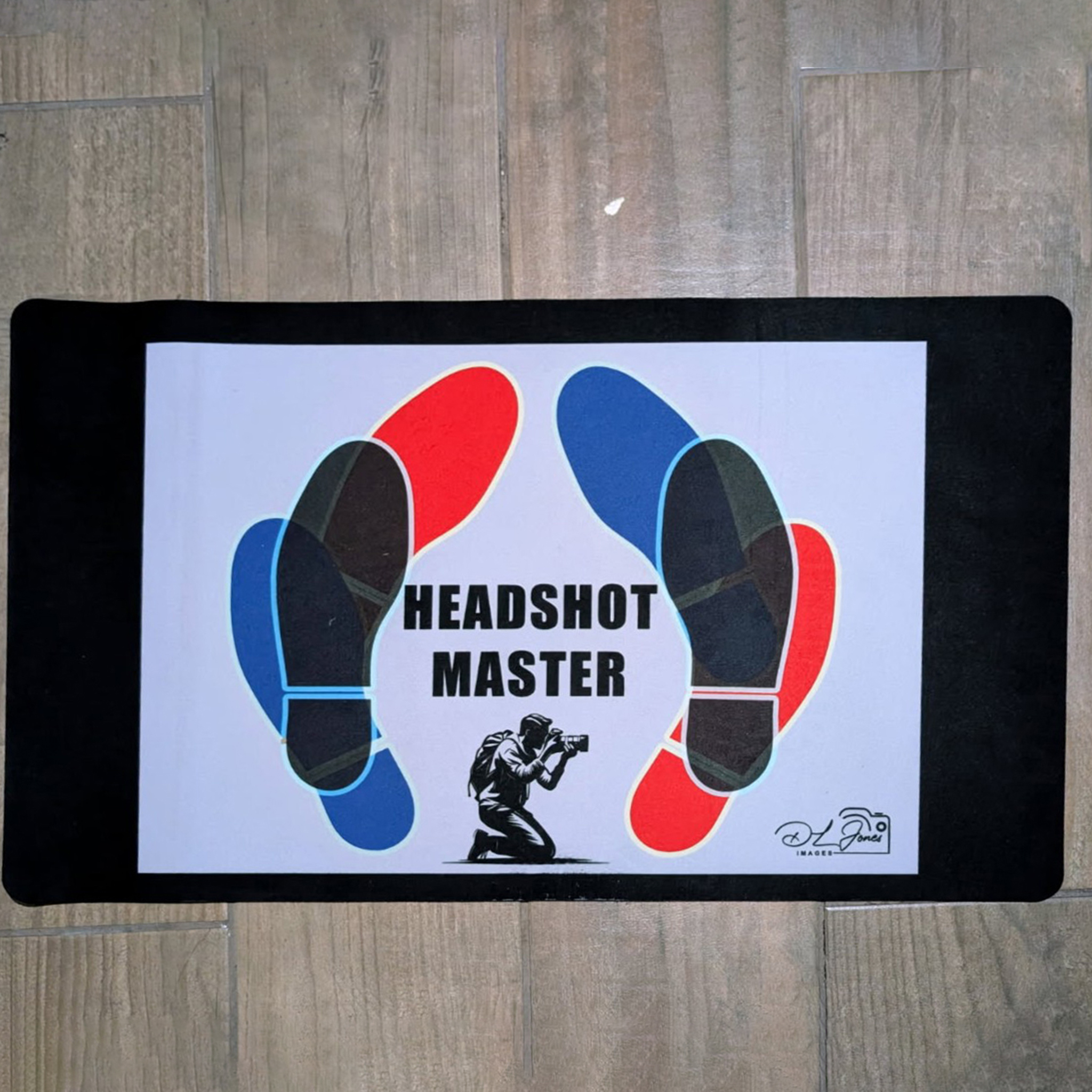 The Headshot Master - Photography Headshot Foot Placement Mat product thumbnail image The Headshot Master - Photography Headshot Foot Placement Mat product thumbnail image