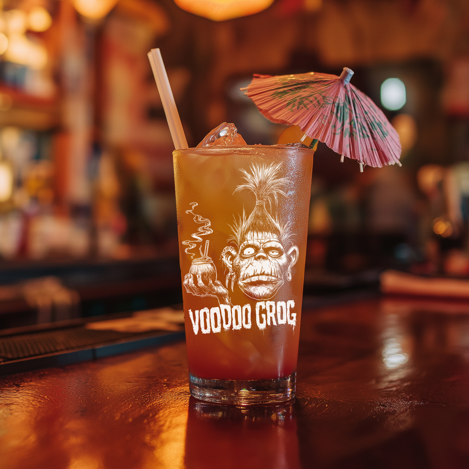 VOODOO GROG - Monster Mixologist 16oz Glass