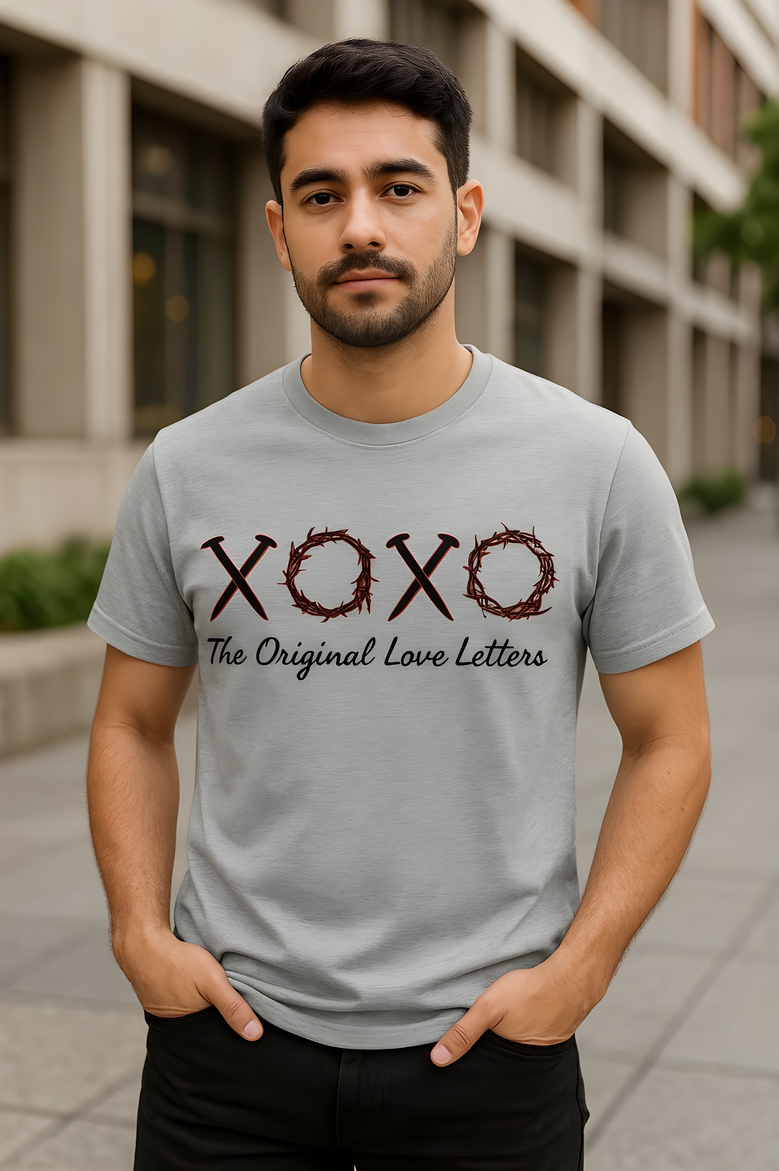 The Original Love Letters Softstyle T-Shirt, XOXO, Casual Wear, Gift for Him/Her, Valentine's Day, Anniversary, Relationship, Christian Apparel product thumbnail image The Original Love Letters Softstyle T-Shirt, XOXO, Casual Wear, Gift for Him/Her, Valentine's Day, Anniversary, Relationship, Christian Apparel product thumbnail image