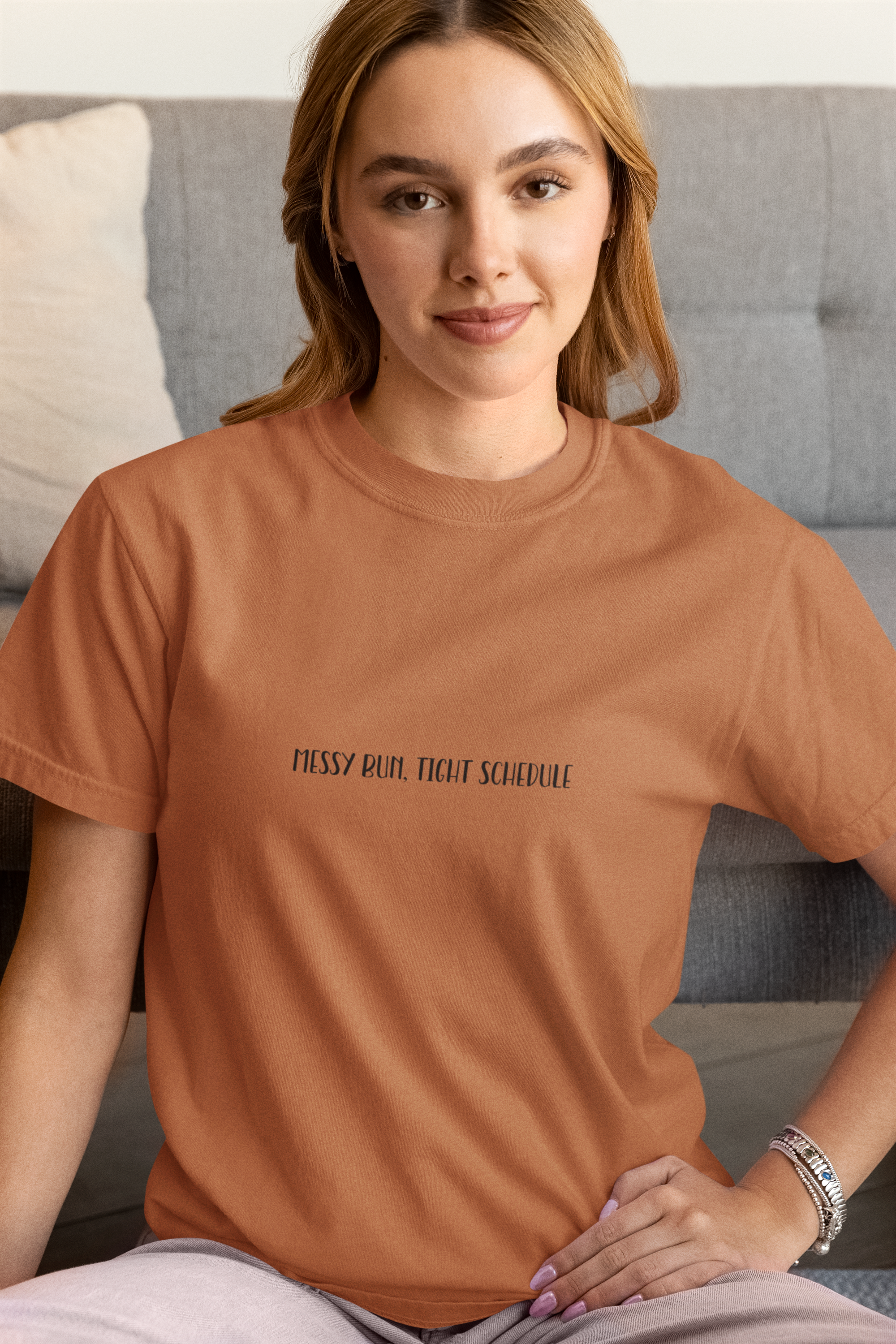 Dance Mom Life Tee, Messy Bun & Tight Schedules T-Shirt, Mom Shirt, Casual Dance Mom Outfit, Busy Mom Gift, Modern Mom Tee product thumbnail image Dance Mom Life Tee, Messy Bun & Tight Schedules T-Shirt, Mom Shirt, Casual Dance Mom Outfit, Busy Mom Gift, Modern Mom Tee product thumbnail image