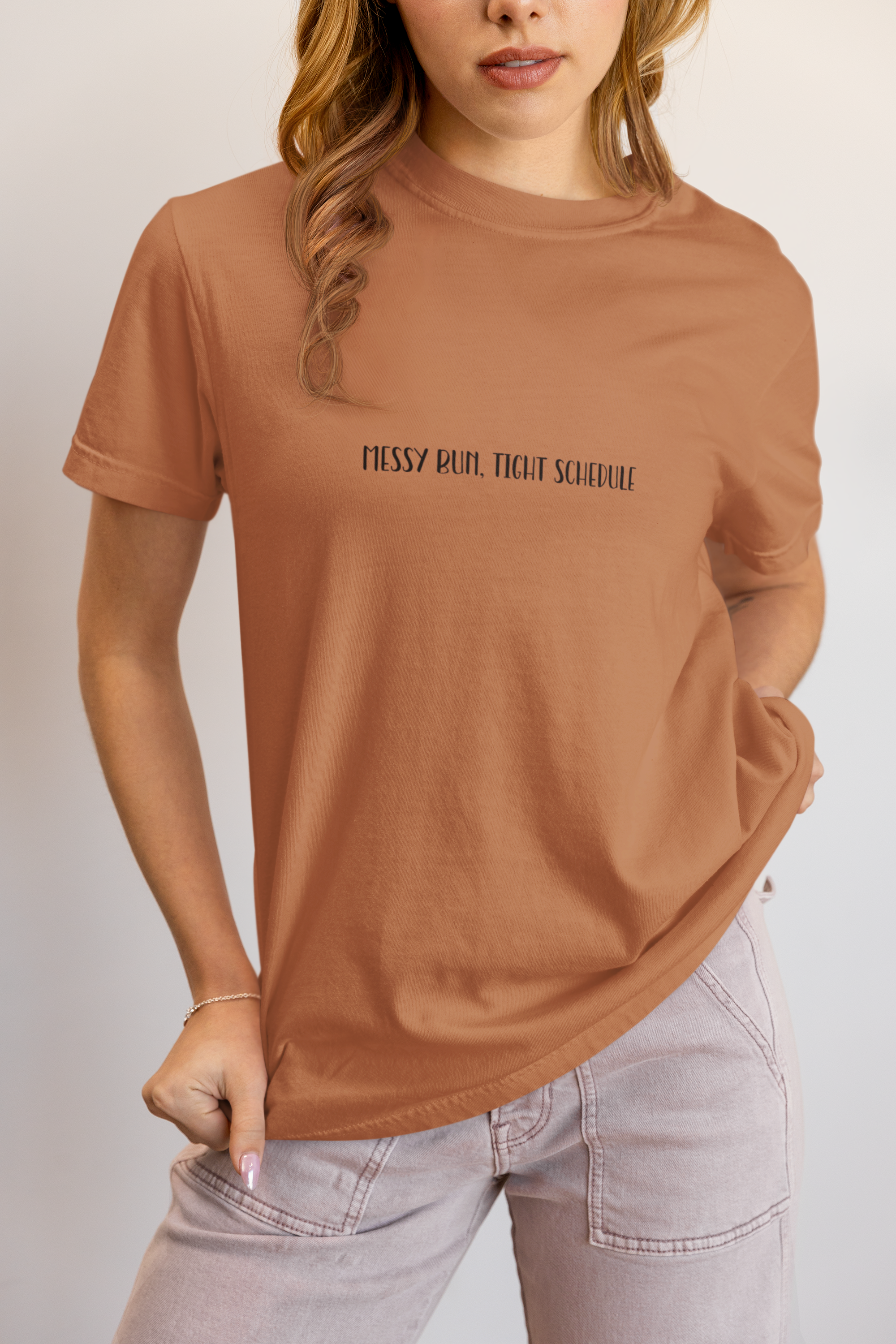 Dance Mom Life Tee, Messy Bun & Tight Schedules T-Shirt, Mom Shirt, Casual Dance Mom Outfit, Busy Mom Gift, Modern Mom Tee product thumbnail image Dance Mom Life Tee, Messy Bun & Tight Schedules T-Shirt, Mom Shirt, Casual Dance Mom Outfit, Busy Mom Gift, Modern Mom Tee product thumbnail image