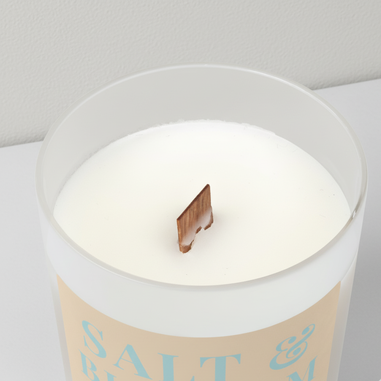 Salt & Blossom Candle | Seafoam Dreams Collection product thumbnail image Salt & Blossom Candle | Seafoam Dreams Collection product thumbnail image