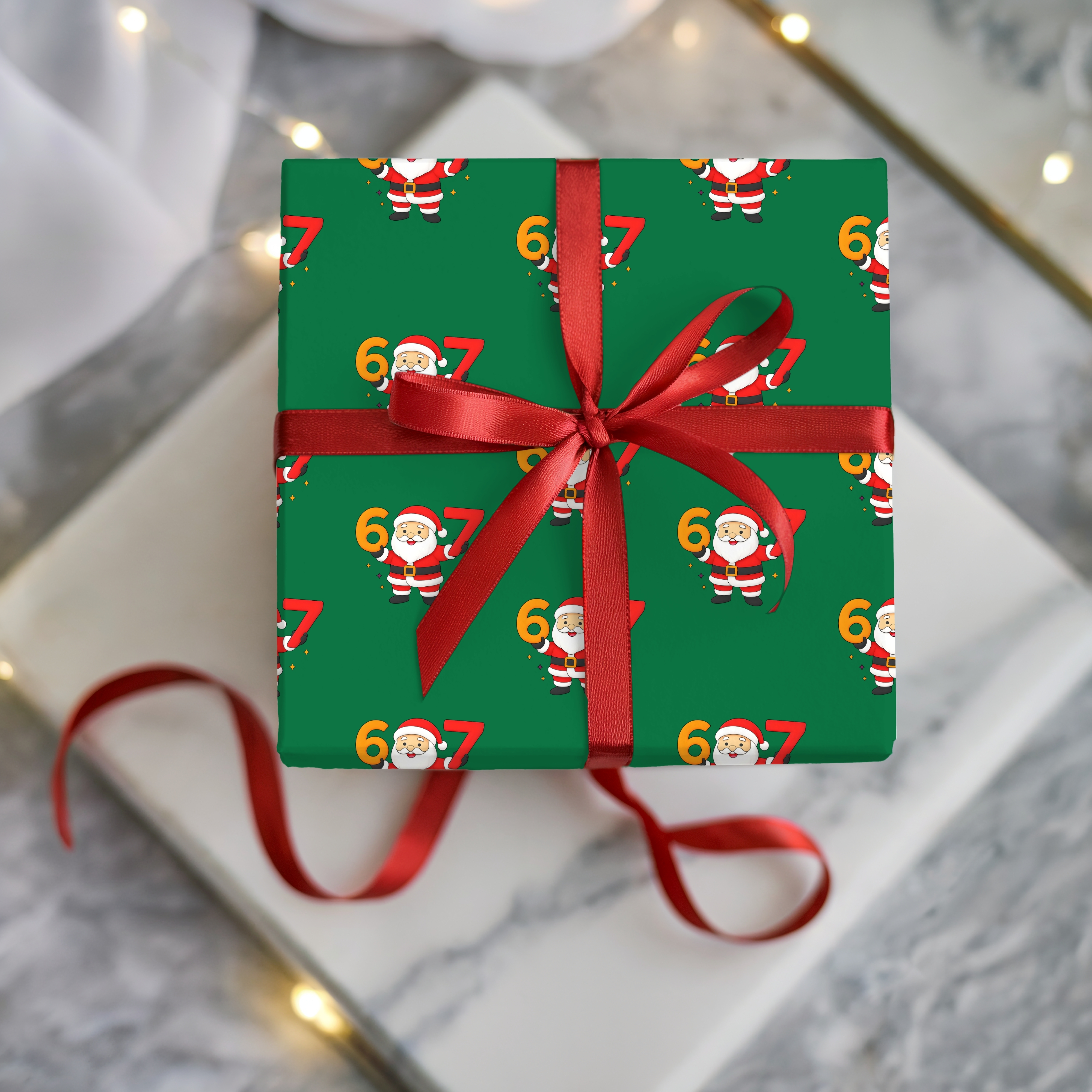 67 Wrapping Paper Festive Santa Wrapping Paper Holiday Gift Wrap for Christmas Celebrations product thumbnail image 67 Wrapping Paper Festive Santa Wrapping Paper Holiday Gift Wrap for Christmas Celebrations product thumbnail image
