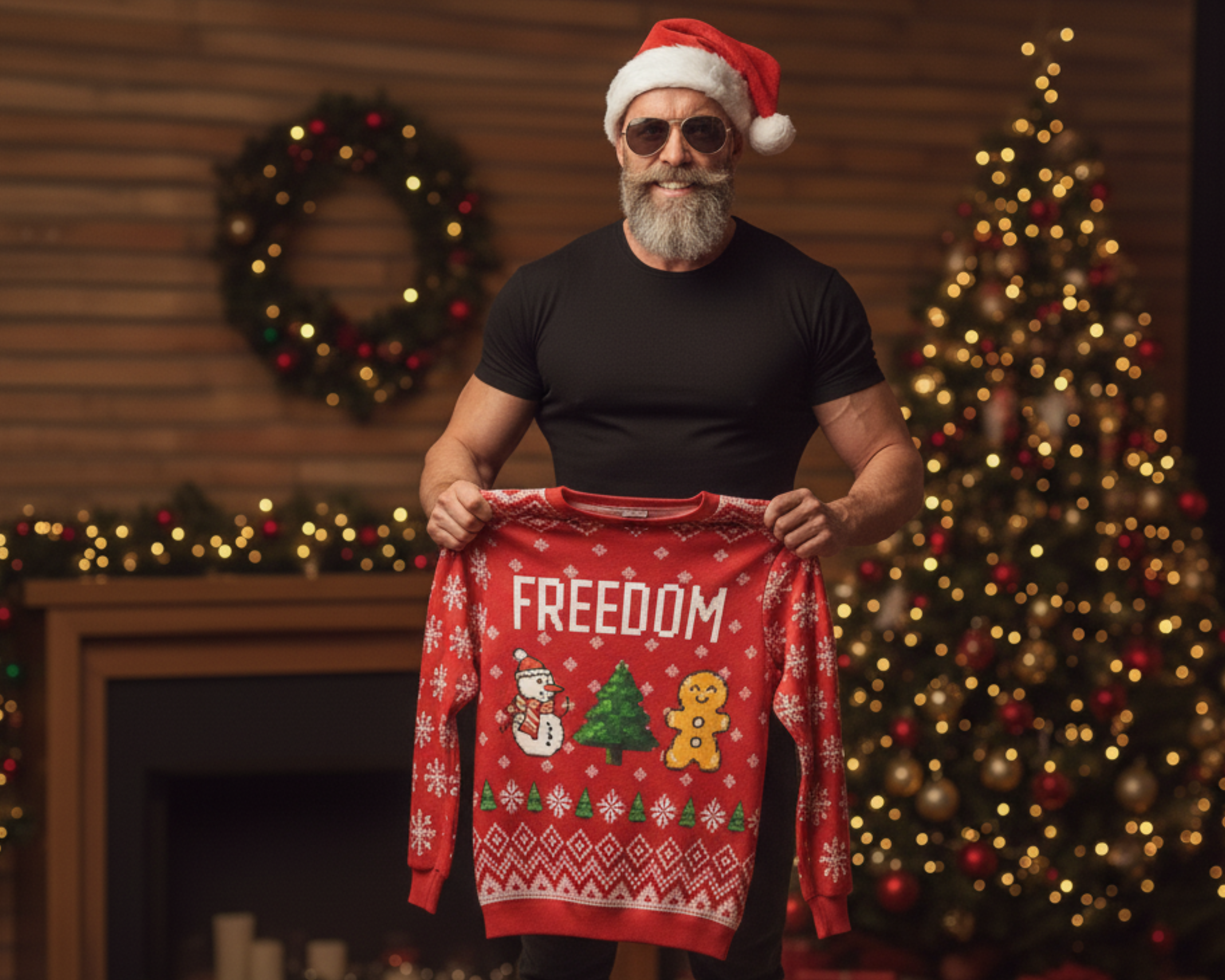 Festive Freedom Unisex Sweatshirt product thumbnail image Festive Freedom Unisex Sweatshirt product thumbnail image