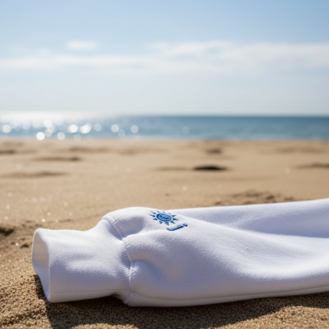 Seaside Sundays Embroidered Sweatshirt – Personalized Coastal Hoodie product thumbnail image