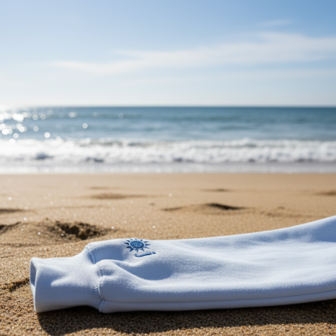 Seaside Sundays Embroidered Sweatshirt – Personalized Coastal Hoodie product thumbnail image