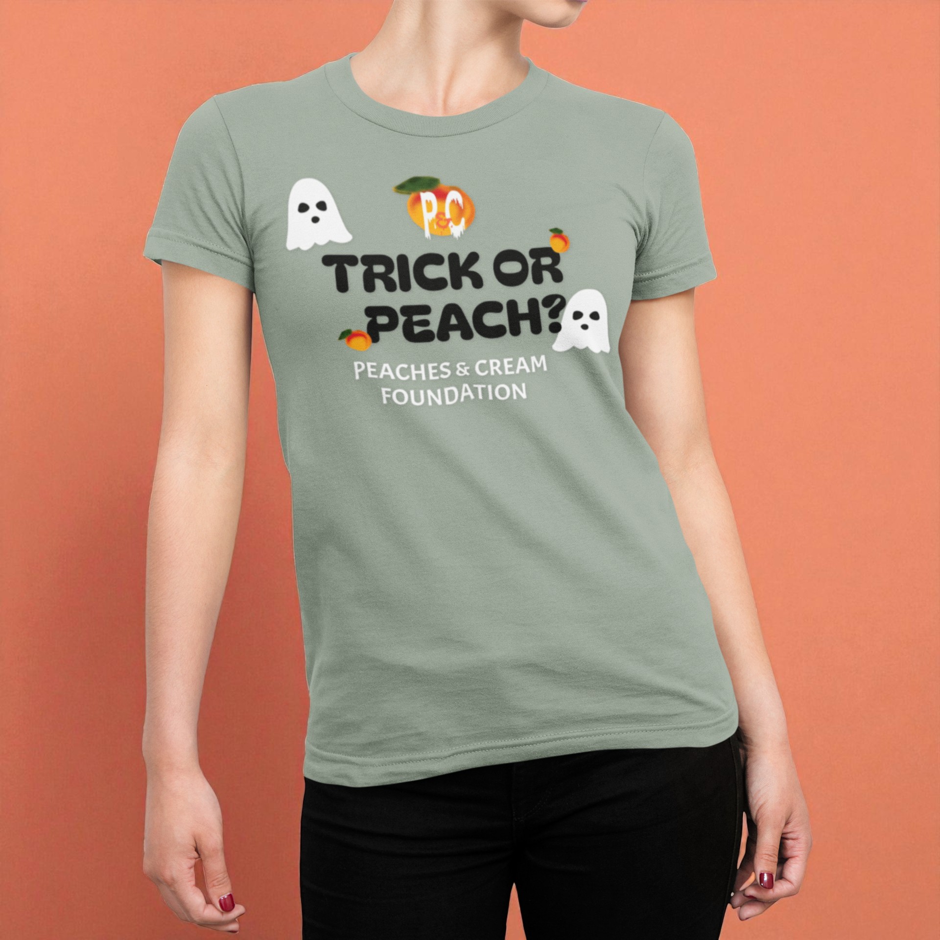 Peaches &amp; Cream Ghost Tee