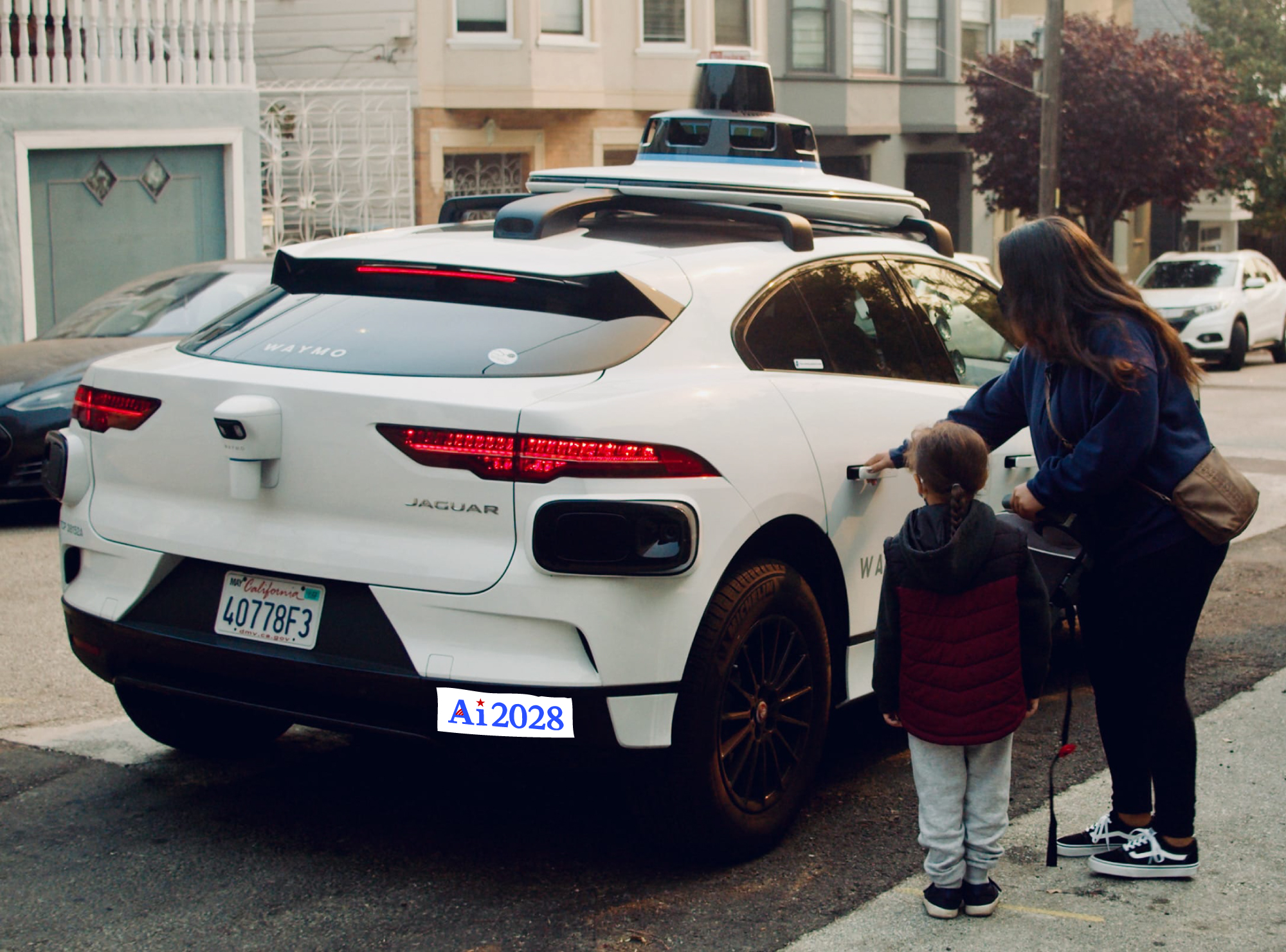 2028 Bumper Sticker White product thumbnail image 2028 Bumper Sticker White product thumbnail image