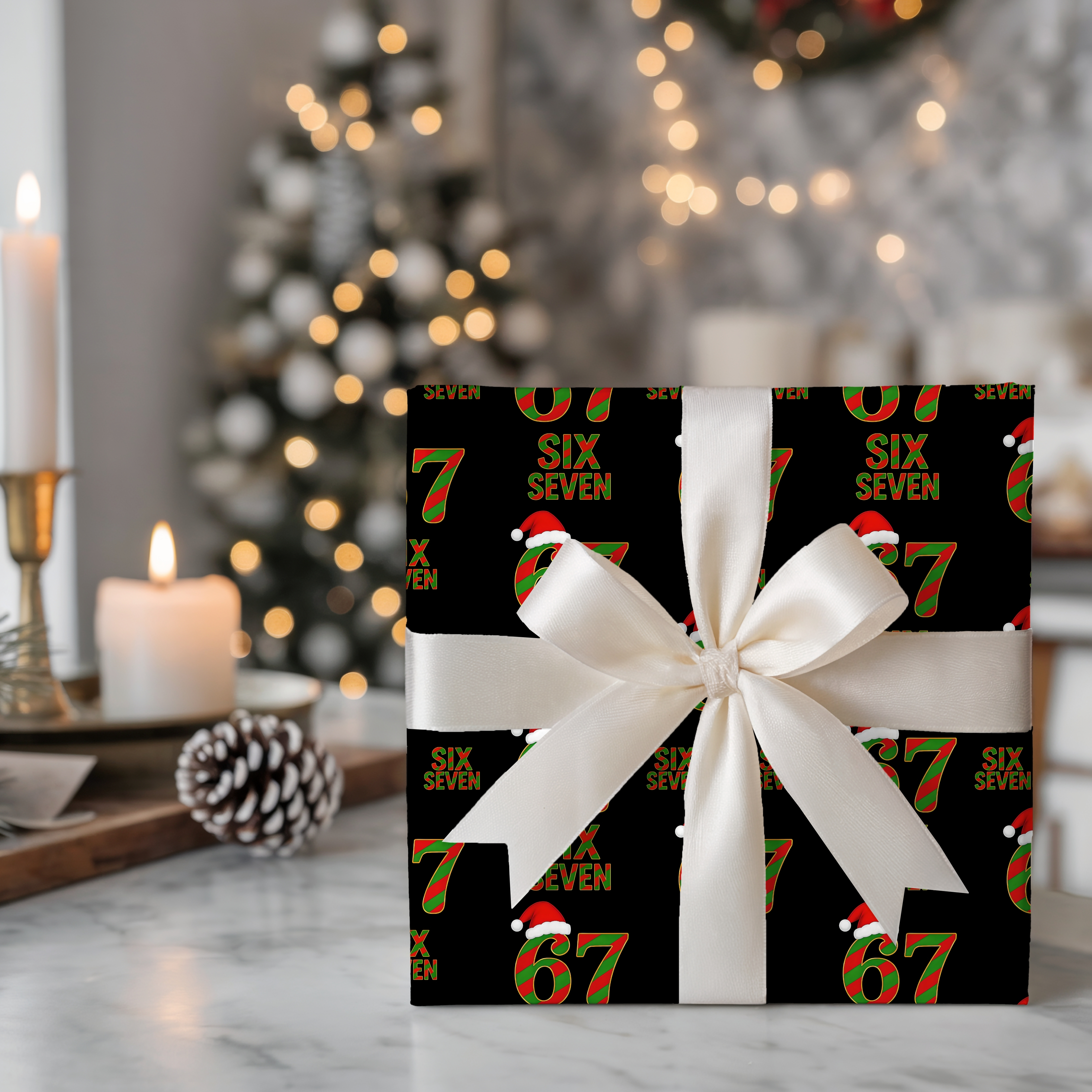 6 76 Christmas Wrappin Paper Festive Gift Wrapping Paper for Holidays and Celebrations product thumbnail image 6 76 Christmas Wrappin Paper Festive Gift Wrapping Paper for Holidays and Celebrations product thumbnail image