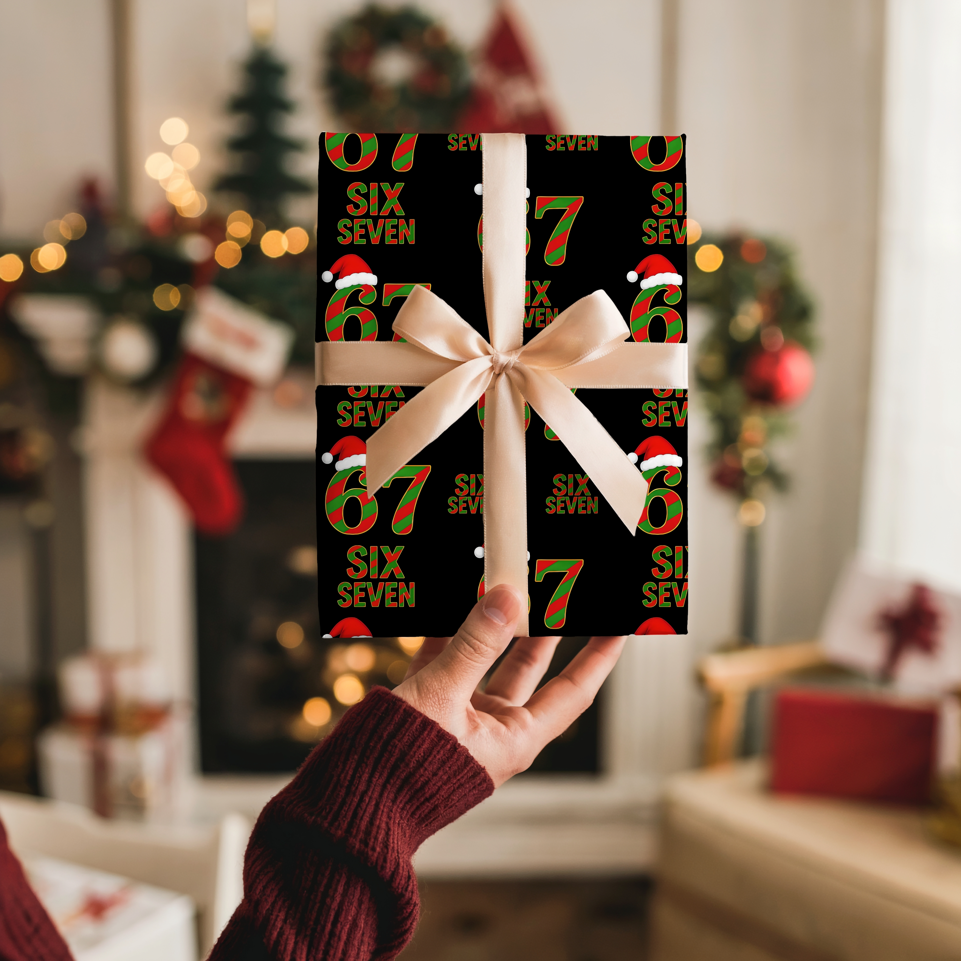 6 76 Christmas Wrappin Paper Festive Gift Wrapping Paper for Holidays and Celebrations product thumbnail image 6 76 Christmas Wrappin Paper Festive Gift Wrapping Paper for Holidays and Celebrations product thumbnail image