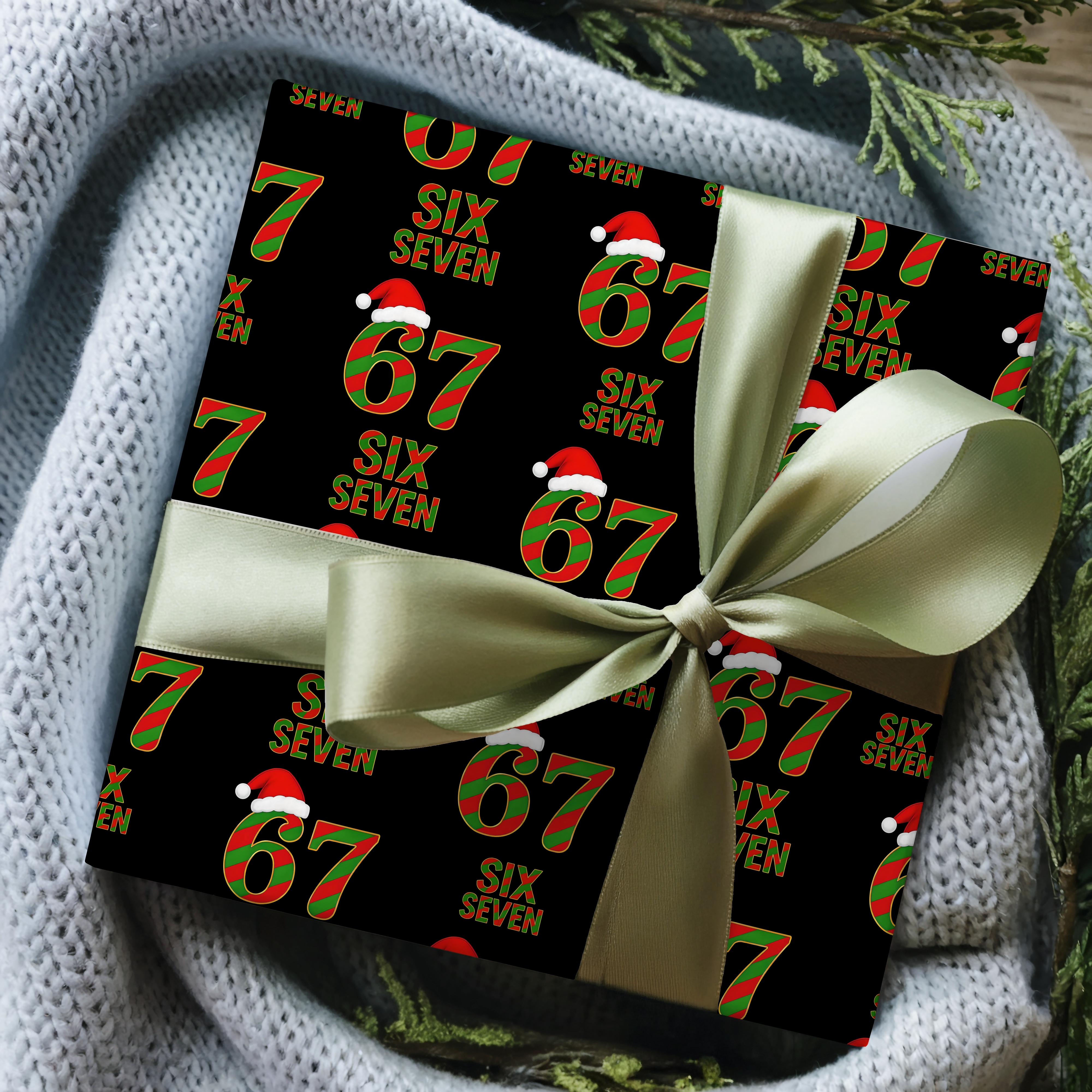 6 76 Christmas Wrappin Paper Festive Gift Wrapping Paper for Holidays and Celebrations product thumbnail image 6 76 Christmas Wrappin Paper Festive Gift Wrapping Paper for Holidays and Celebrations product thumbnail image