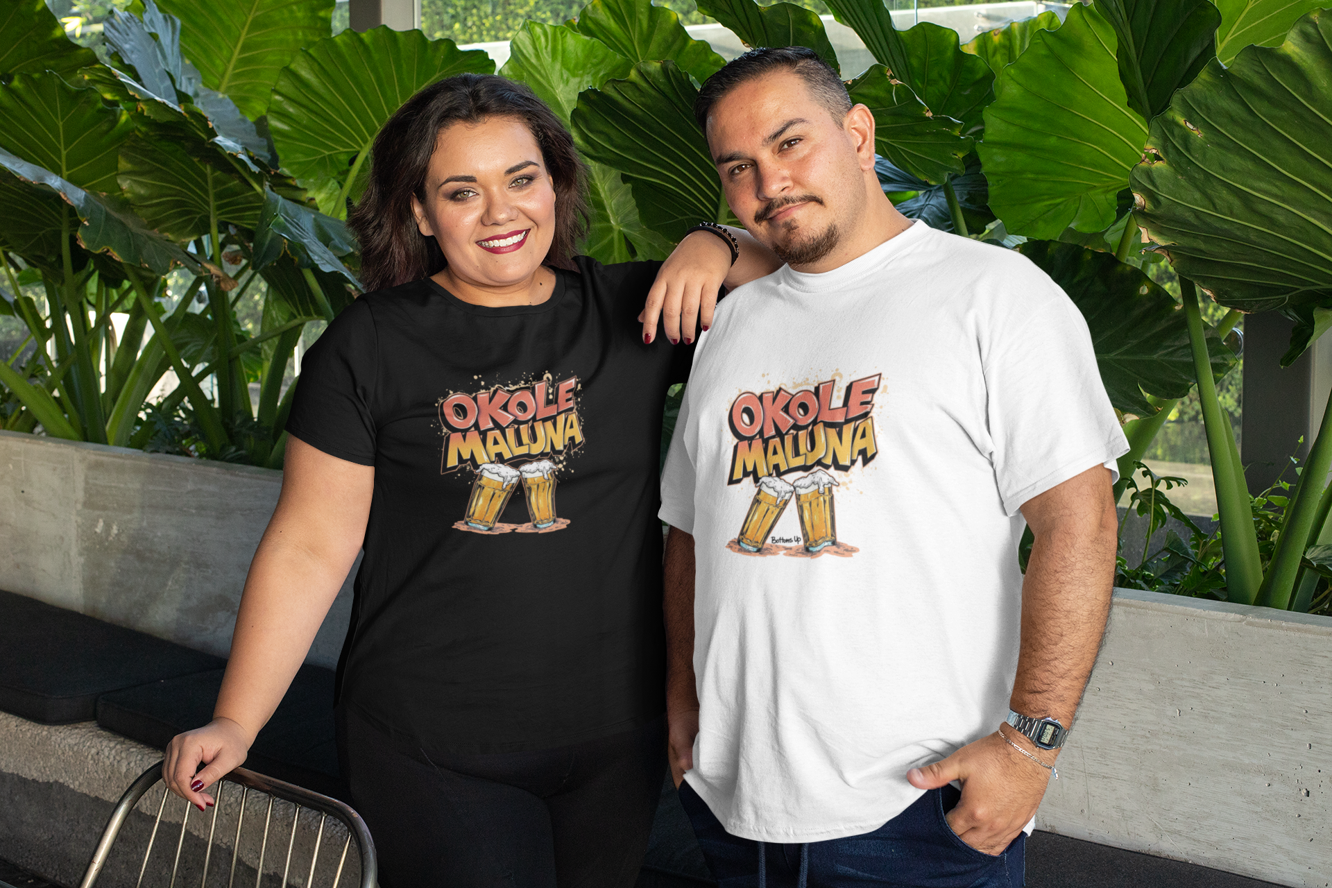 OKOLE MALUNA Hawaii Slang Unisex Softstyle T-Shirt 