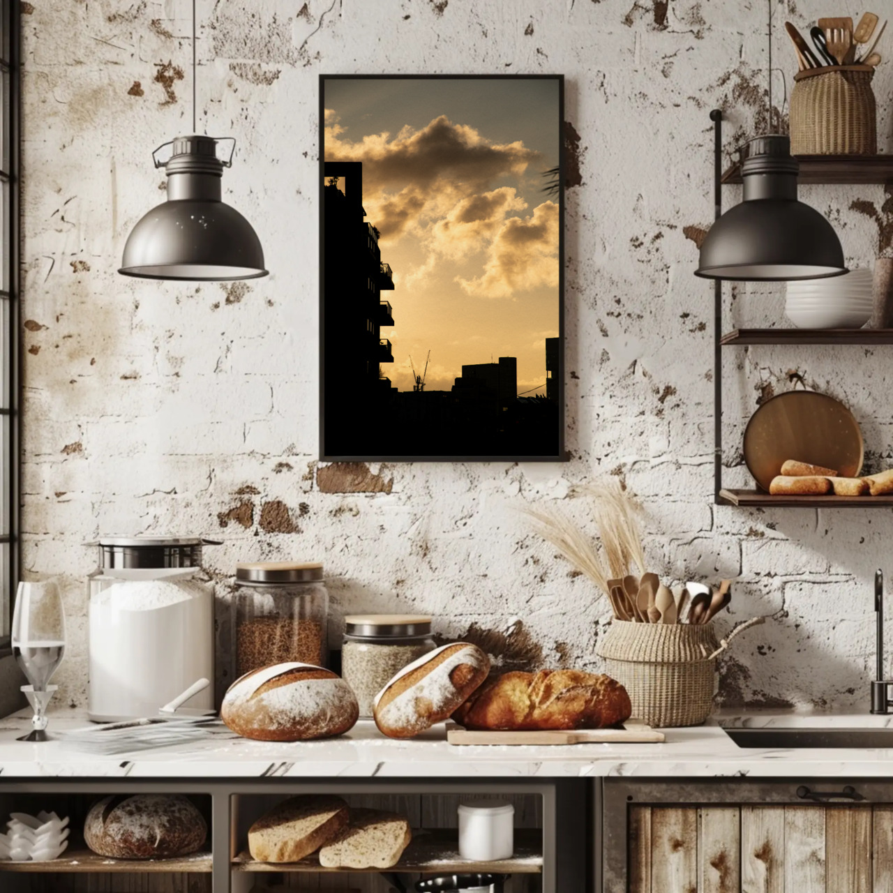 Framed Fine Art Prints - Sunset Silhouette Wall Decor product thumbnail image Framed Fine Art Prints - Sunset Silhouette Wall Decor product thumbnail image